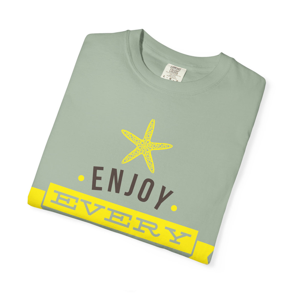 Comfort Colors 1717 Unisex Garment Dyed T Shirt Relaxed Fit Heavyweight 100 Percent Ring Spun Cotton