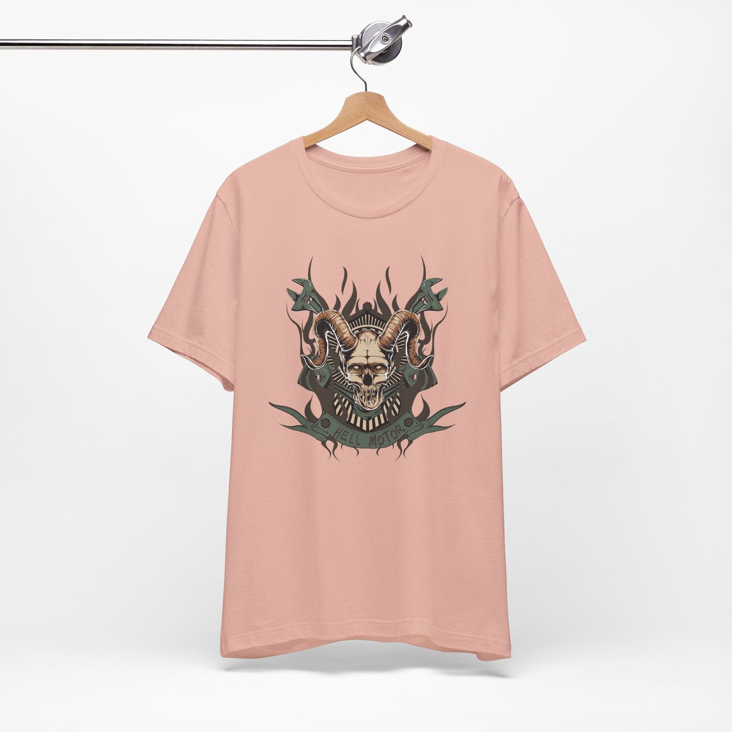 Gothic Skull Graphic Design Unisex Cotton Tee Art-49
