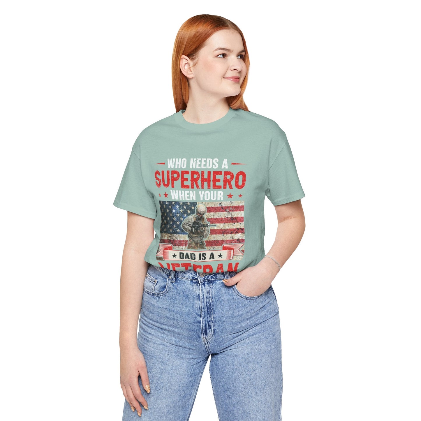 American Flag Graphic Unisex Cotton Tee v43