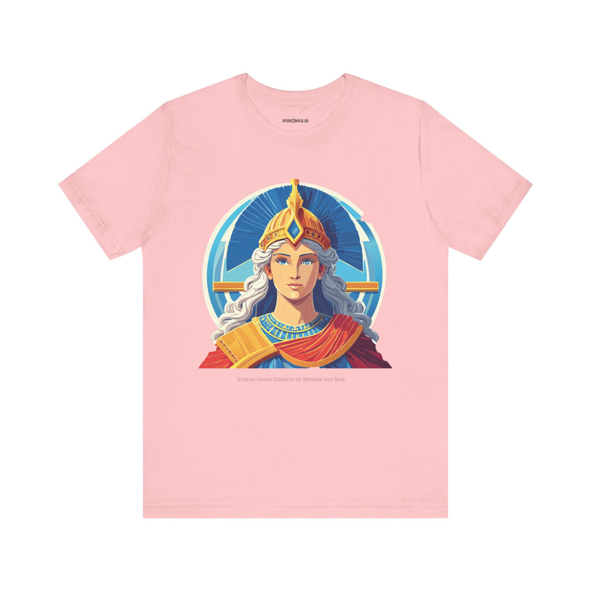 Goddess Graphic Unisex Cotton Bella+Canvas Tee with Athena
