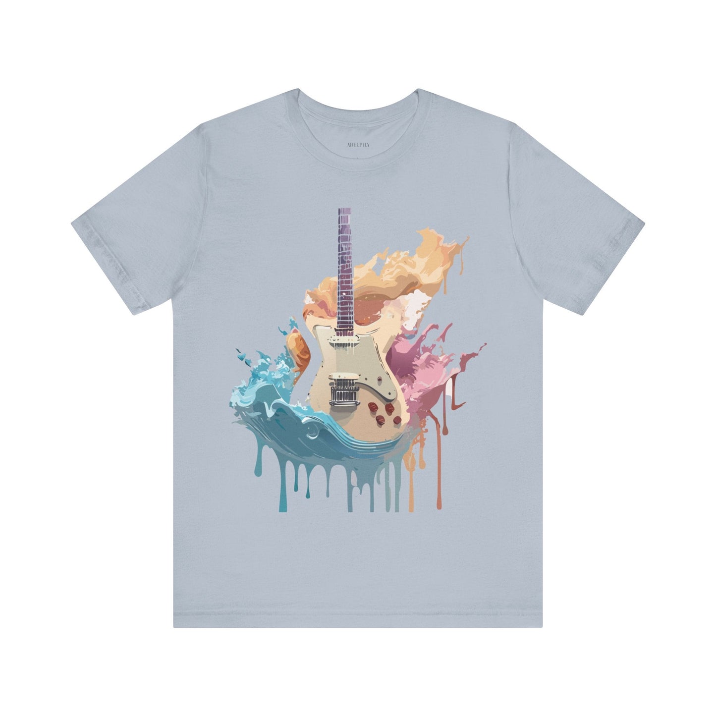 Adelpha Graphic Music T Shirt Unisex Vintage Inspired Art Tee With Original Artwork