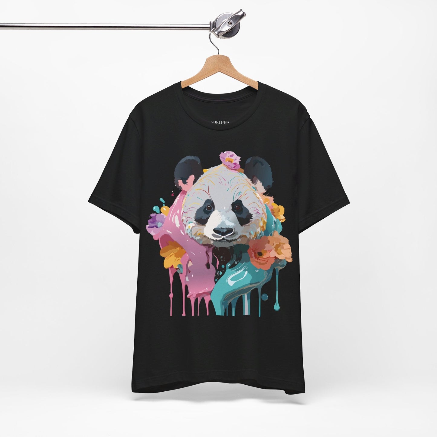 Panda Graphic Tee From Adelpha Unisex Jersey Short Sleeve Vintage Inspired Shirt