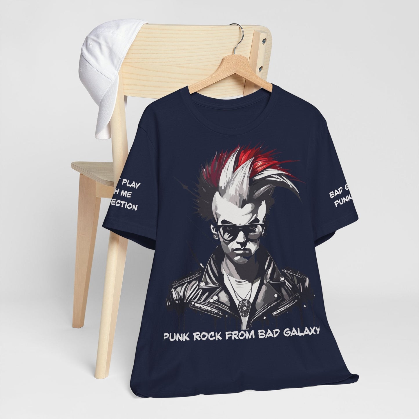 Punk Rock Tee Shirt Made In USA 100 Percent Cotton Eco Friendly Inks Durable Stitching