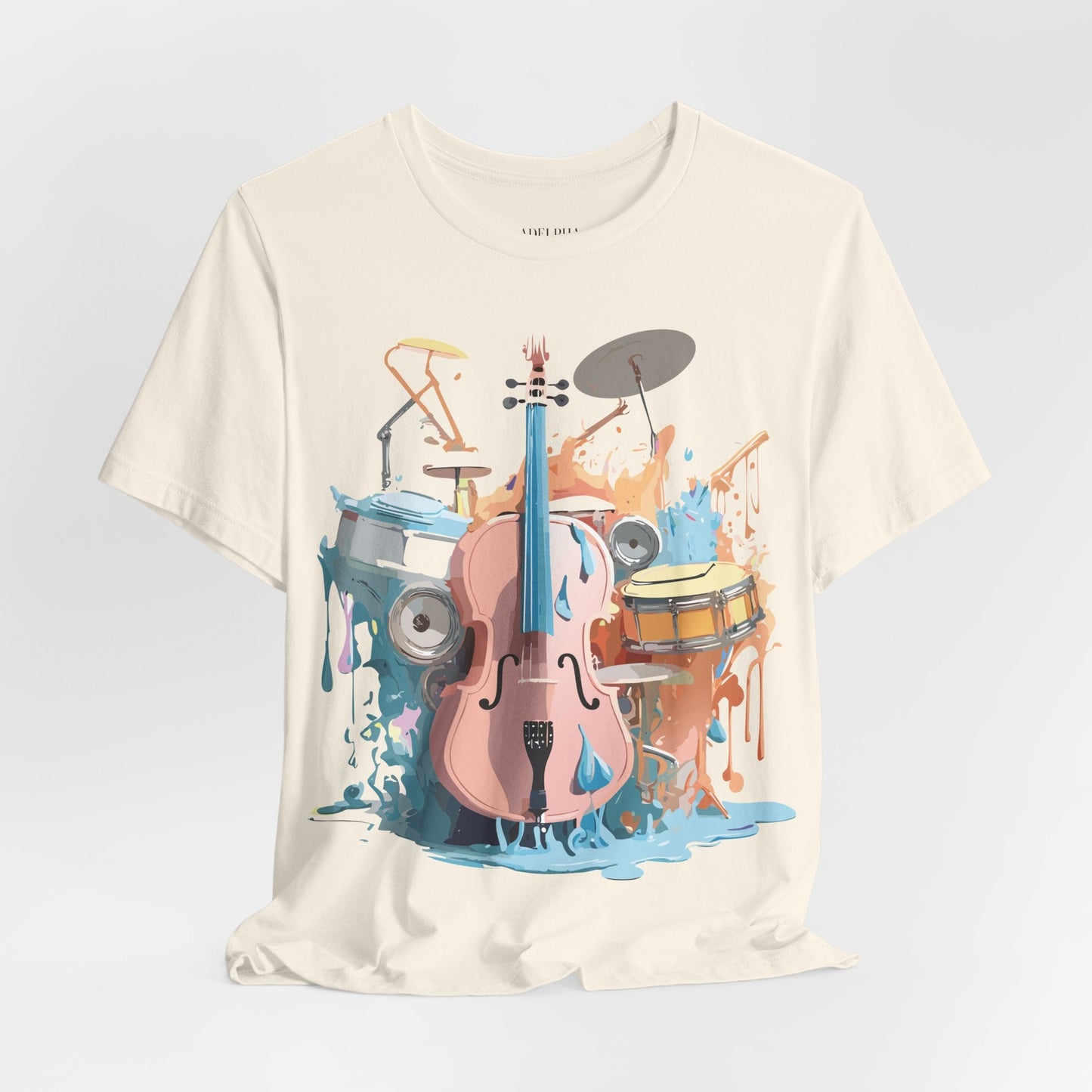 Adelpha Graphic Tee Unisex Short Sleeve Shirt With Vintage Inspired Artwork Design