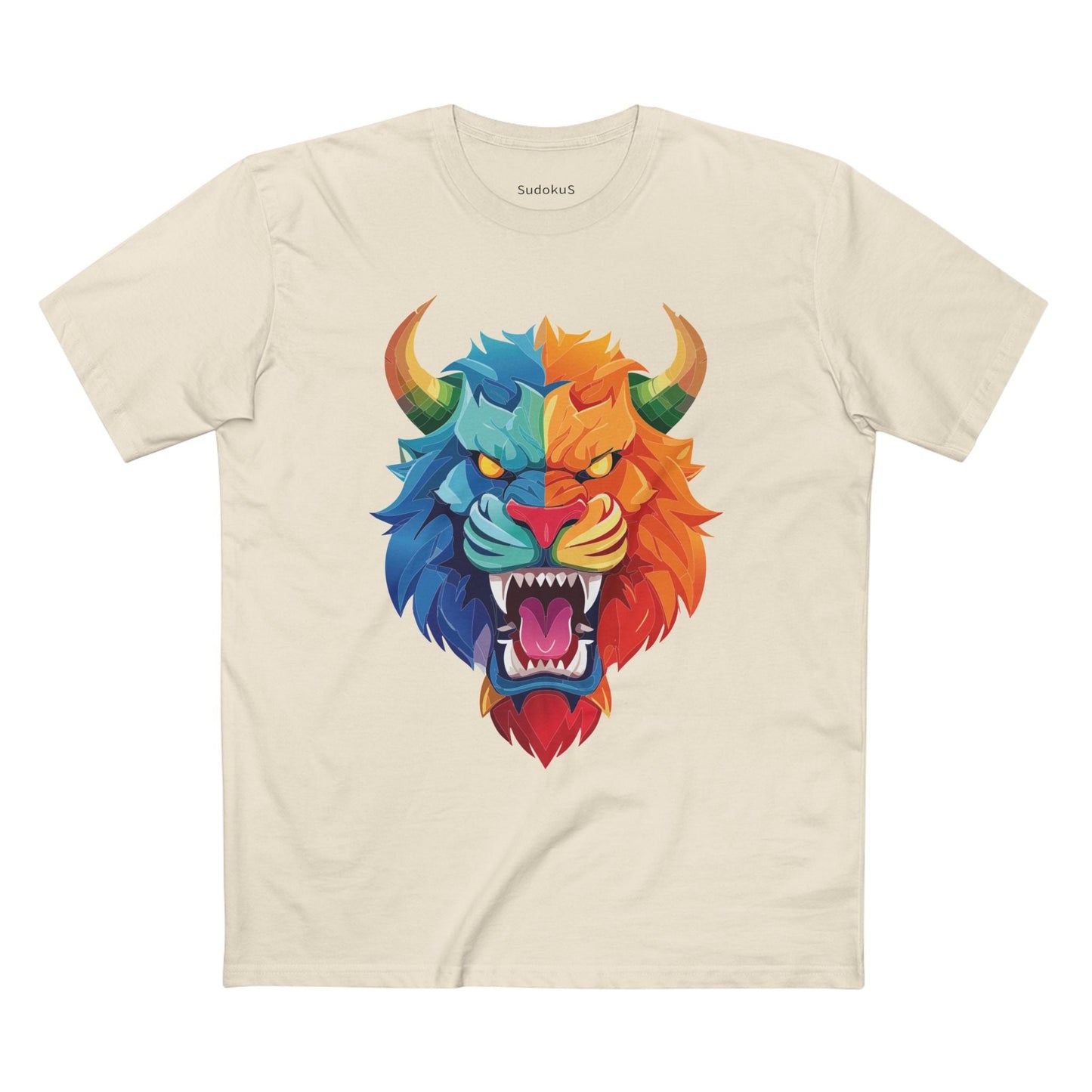Cartoon Monsters Graphic Unisex 100 Cotton Staple Tee 17