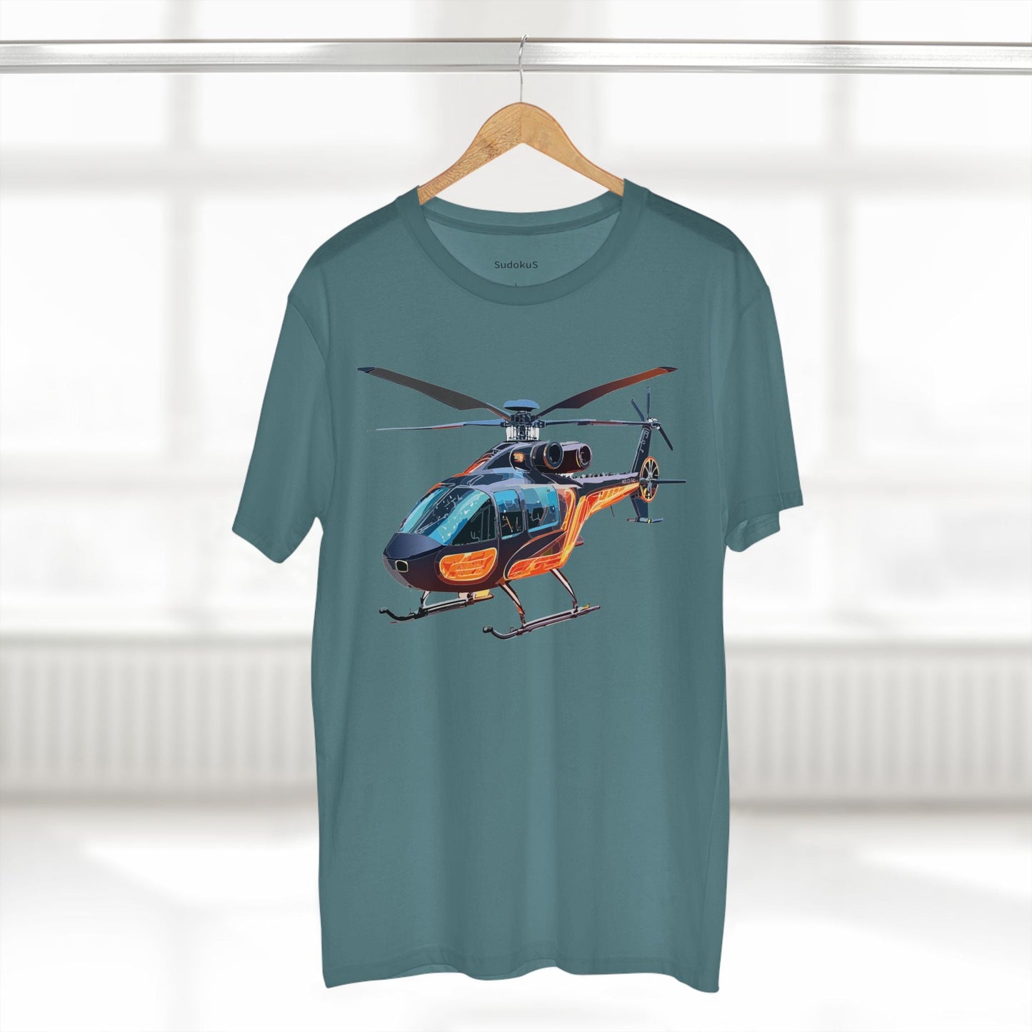 Chopper Graphic Unisex 100 Cotton Staple Tee 7