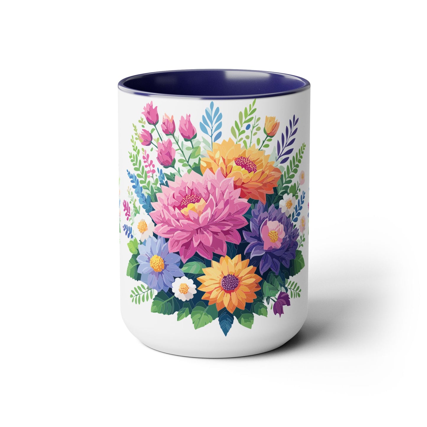 Floral Mug, Floral Cup