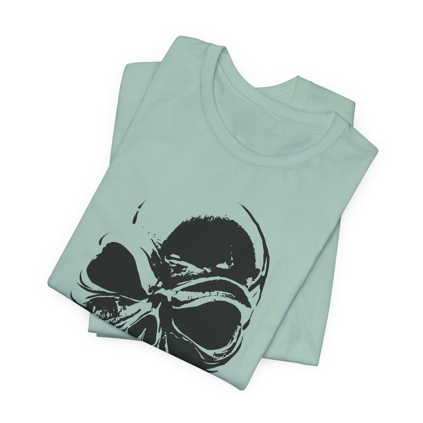 Black Skull Graphic Design Tee, Skull Shirt, Vintage Tees, Art Design T-Shirt, Vintage Graphic Tee, Art Shirts with Skulls