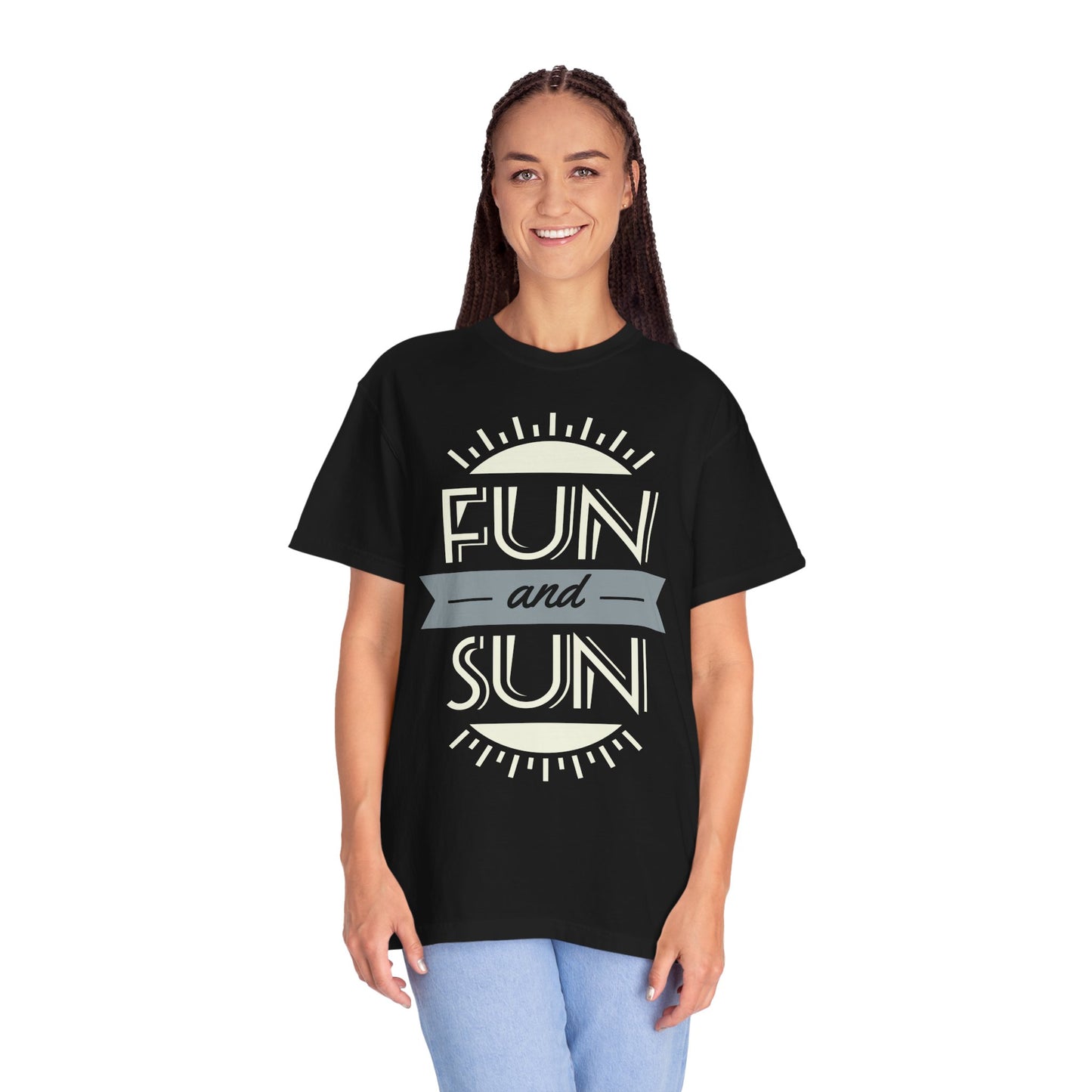 Unisex T-shirt with summer design