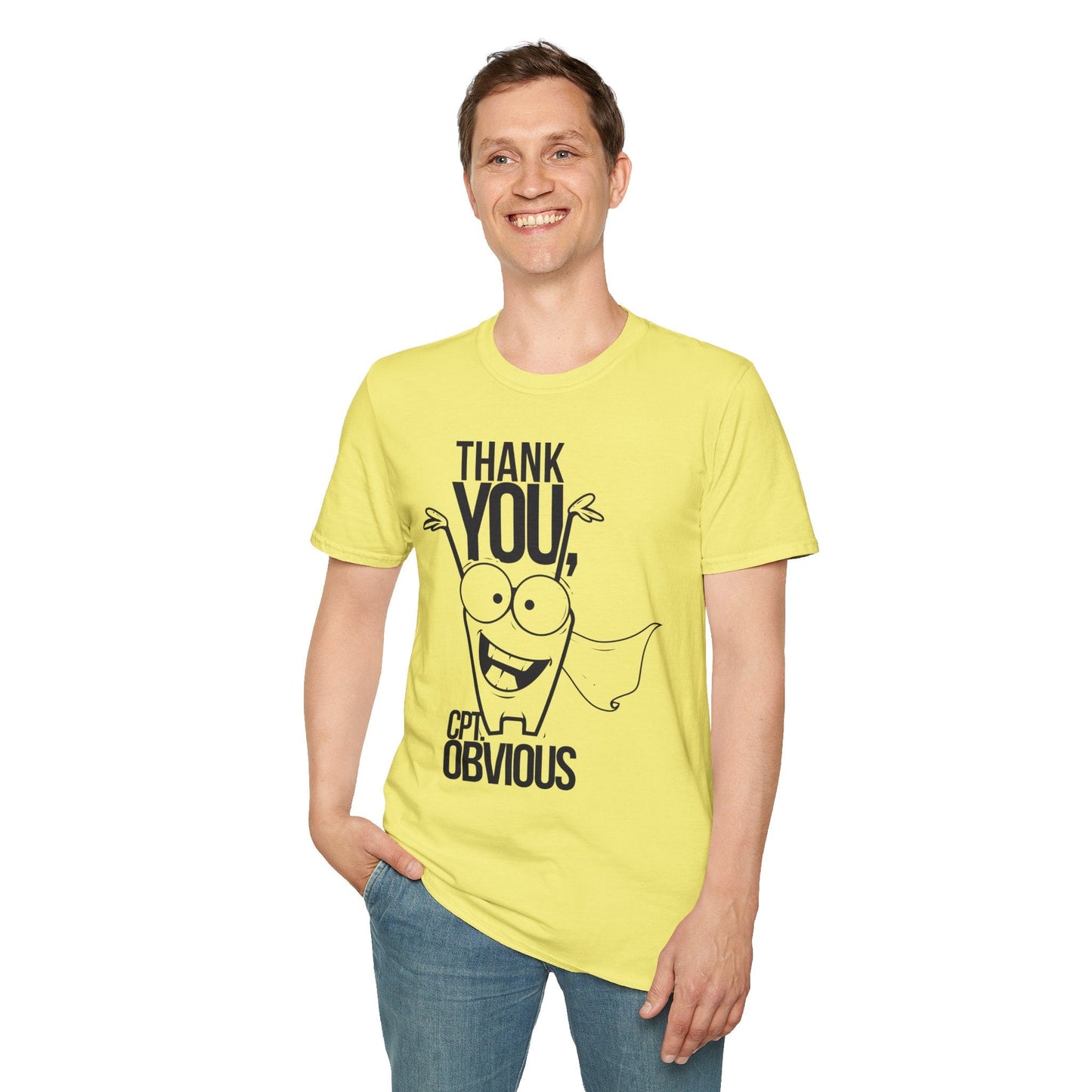 Cartoon T Shirt Animation Funny Tee Unisex Gildan Softstyle 64000 Ring Spun Cotton
