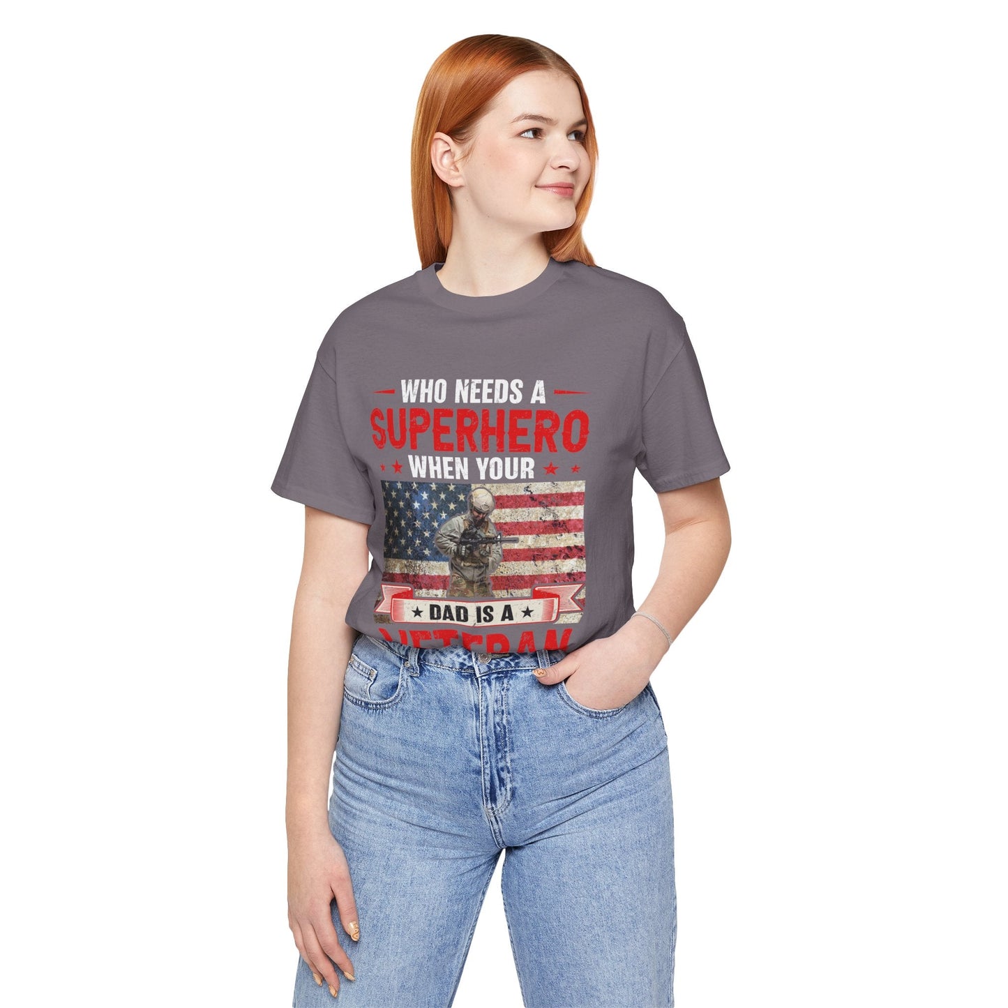 American Flag Graphic Unisex Cotton Tee v43
