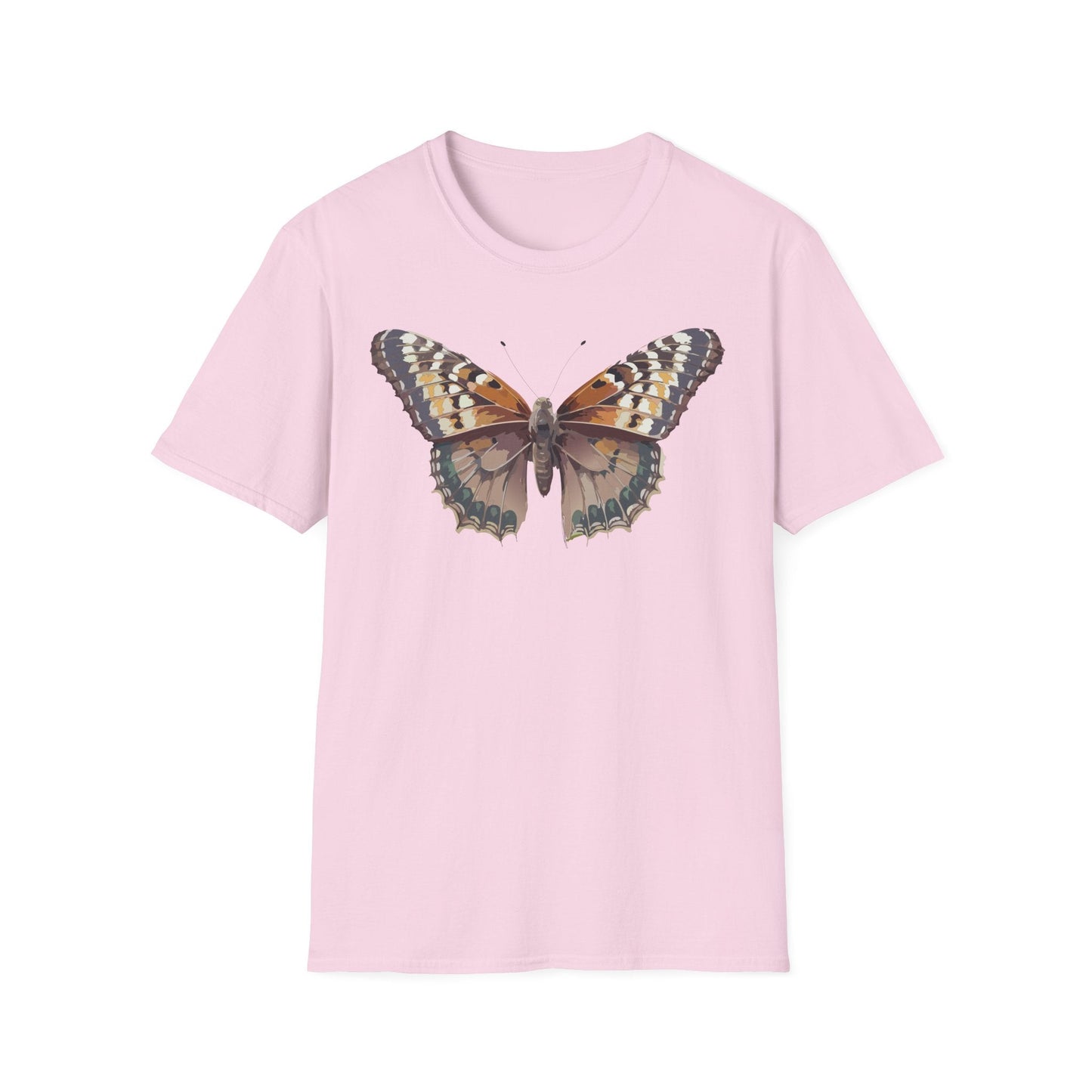 Monarch Butterfly Shirt Unisex T Shirt Design Gildan Softstyle 64000 100 Percent Ring Spun Cotton