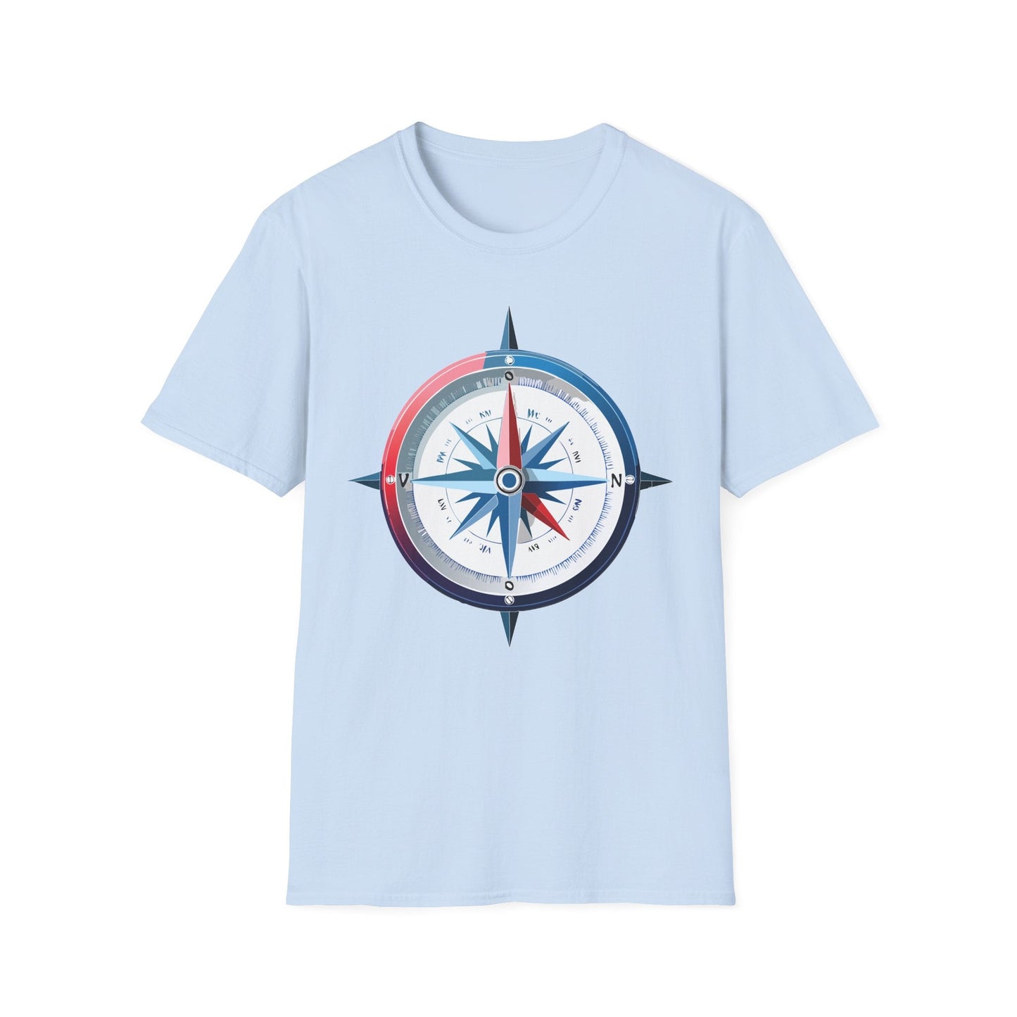 Compass Navigator Graphic Tee Unisex 100 Cotton 5