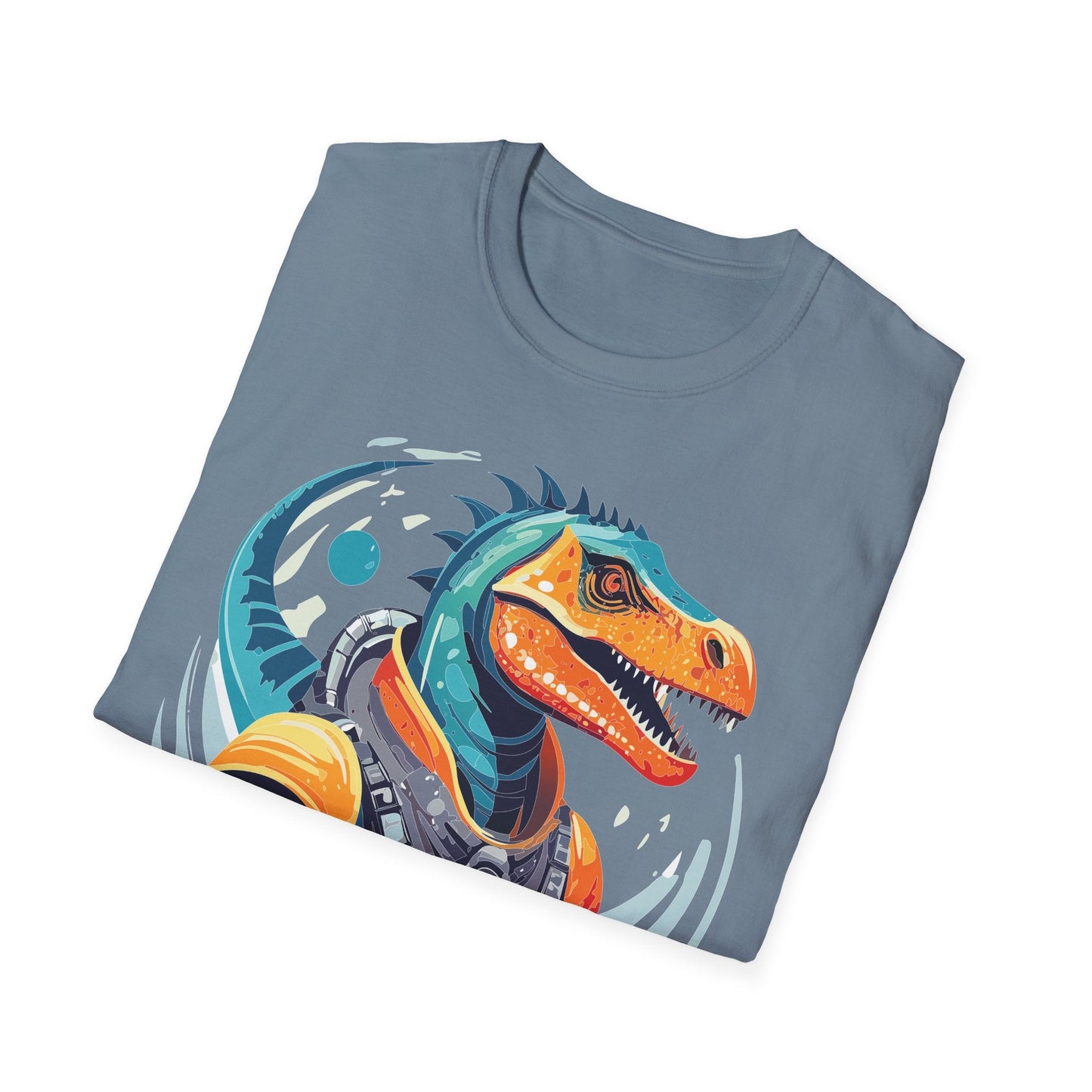 Alien Graphic Unisex Cotton Softstyle UFO Artwork Tee 10