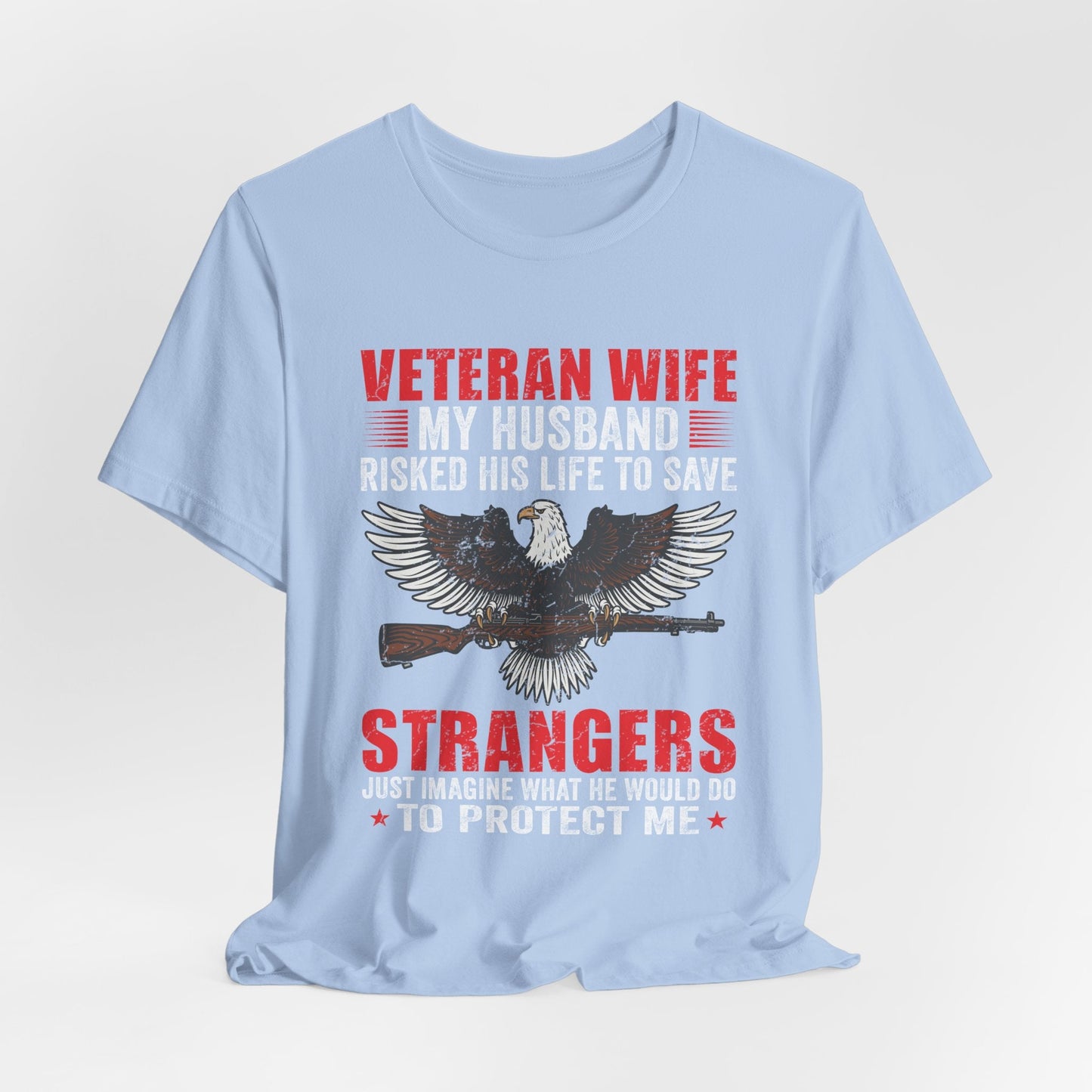 Army Veteran Patriotic Graphic Design Unisex Cotton T-Shirt v40