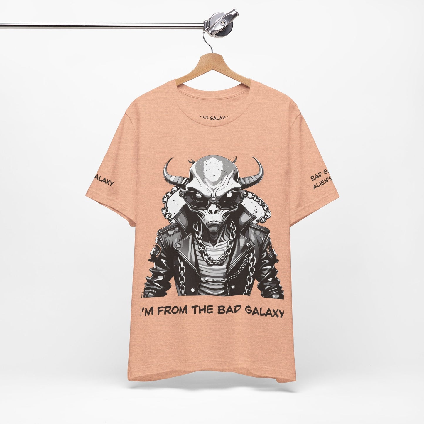 Alien Graphic Tee Shirt 100 Percent Cotton Made In USA Eco Friendly Inks Free Shipping Today