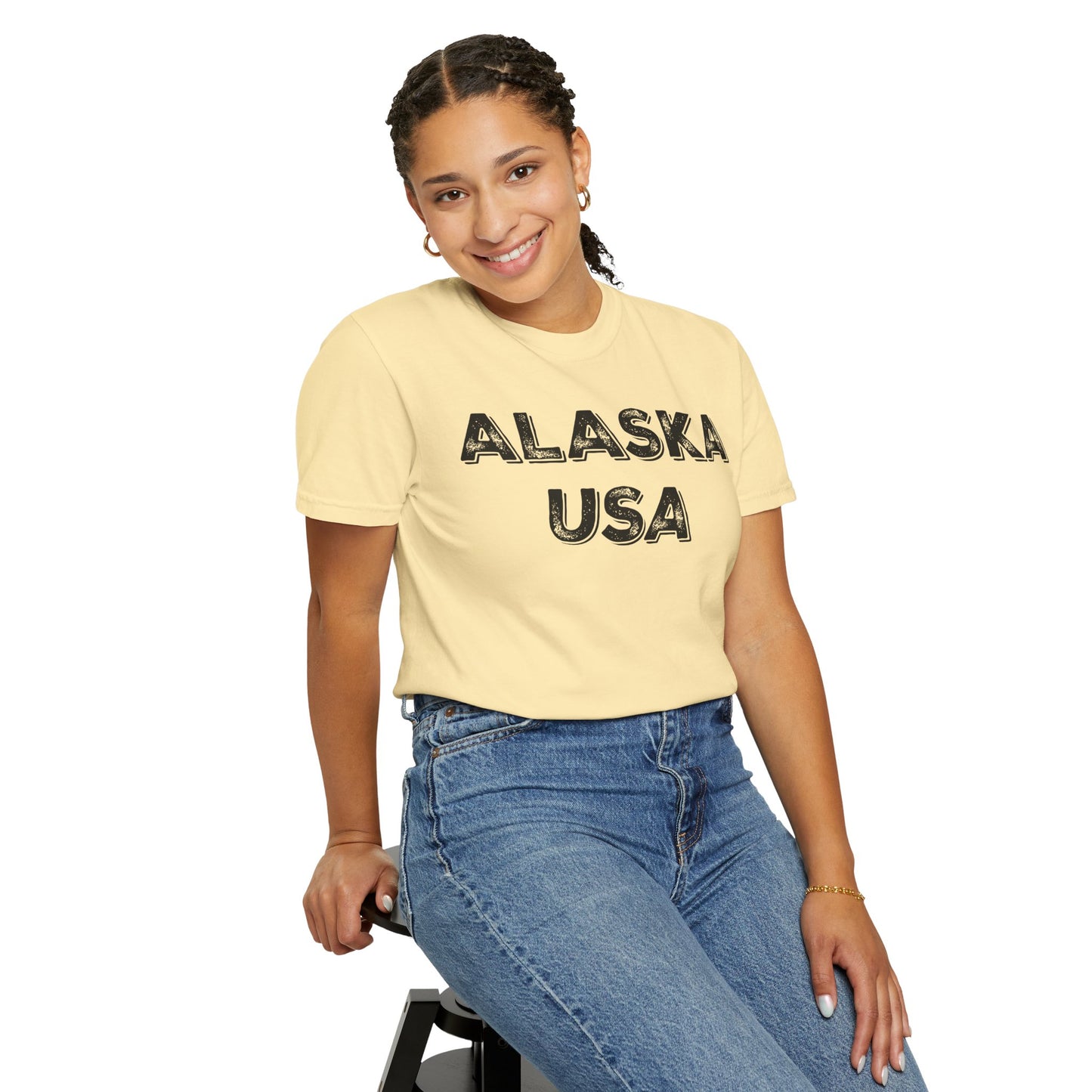 Alaska USA Graphic Unisex 100 Cotton T-Shirt c3