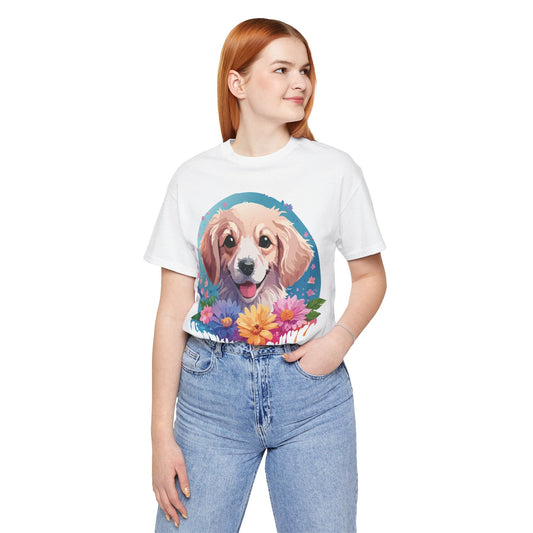 Dog Graphic Unisex 100 Cotton T-Shirt 6