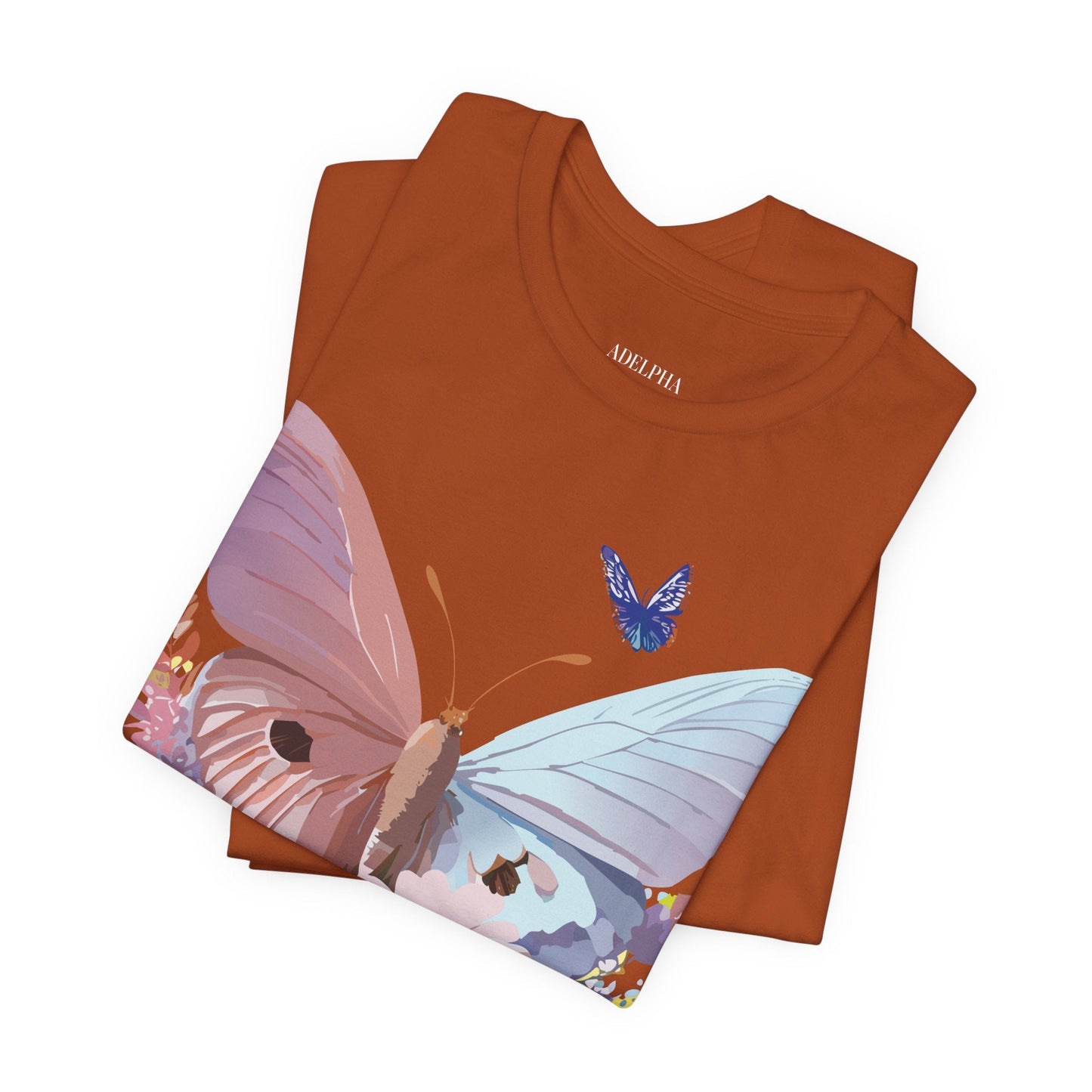 Butterfly Graphic Tee Unisex Jersey Short Sleeve Artwork By Adelpha