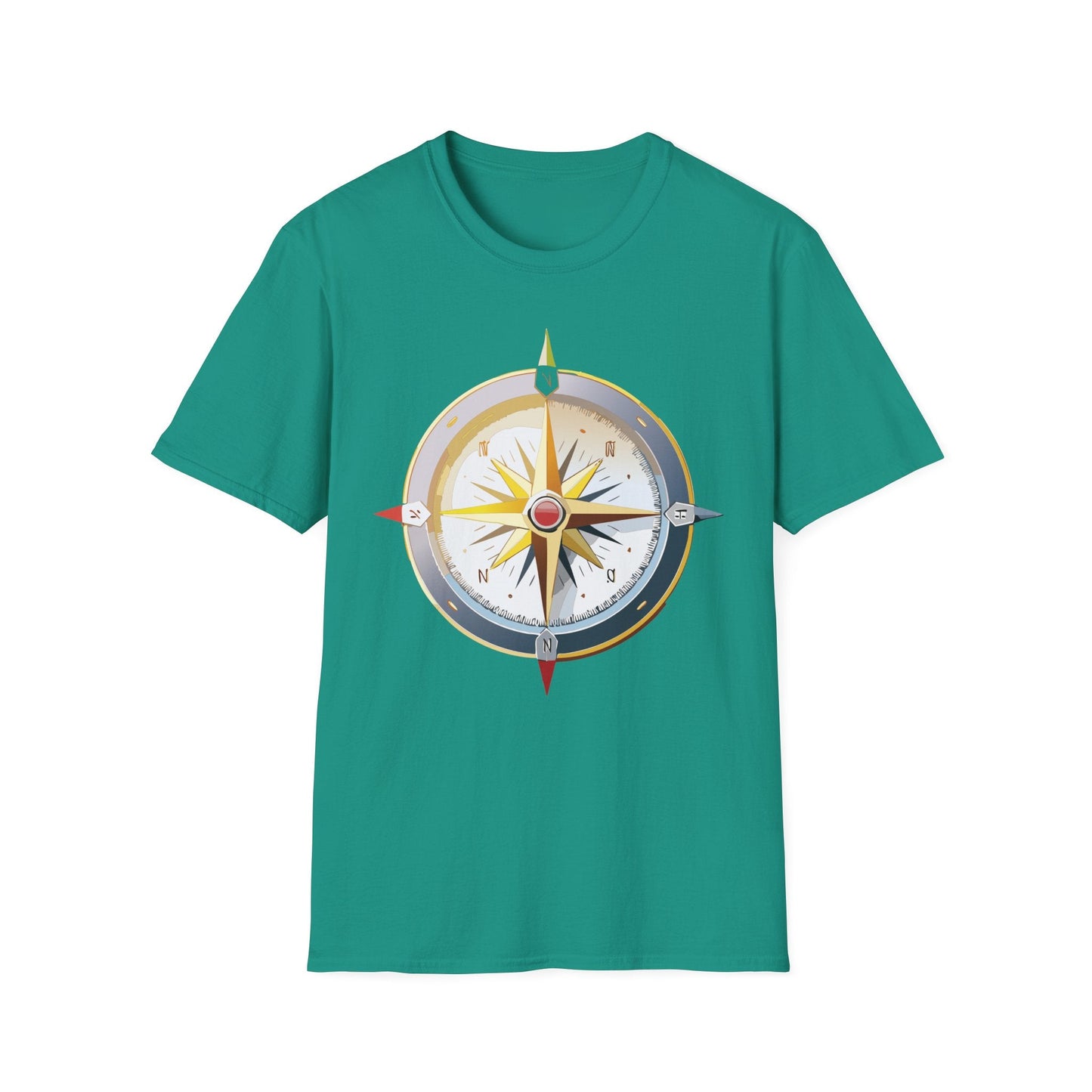 Compass Navigator Graphic Tee Unisex 100 Cotton 10