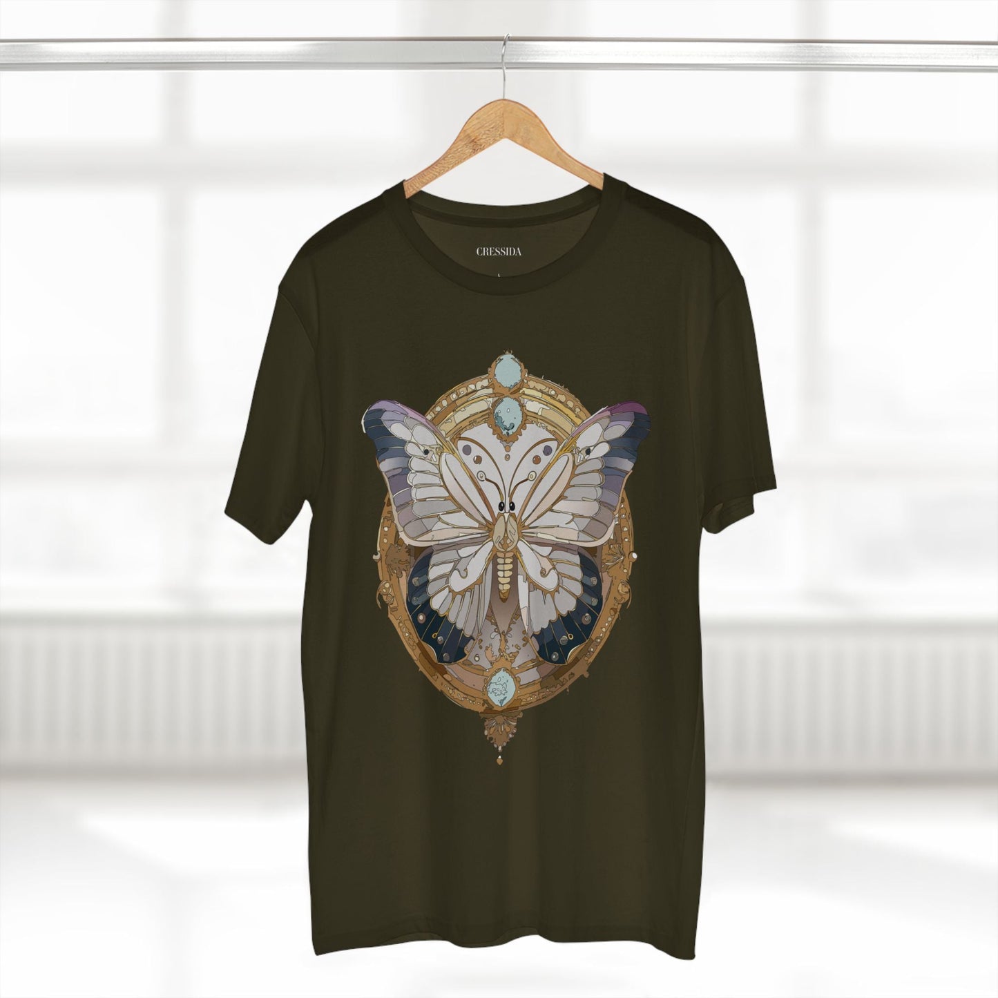 Butterfly Graphic Design Unisex 100 Cotton Tee 5