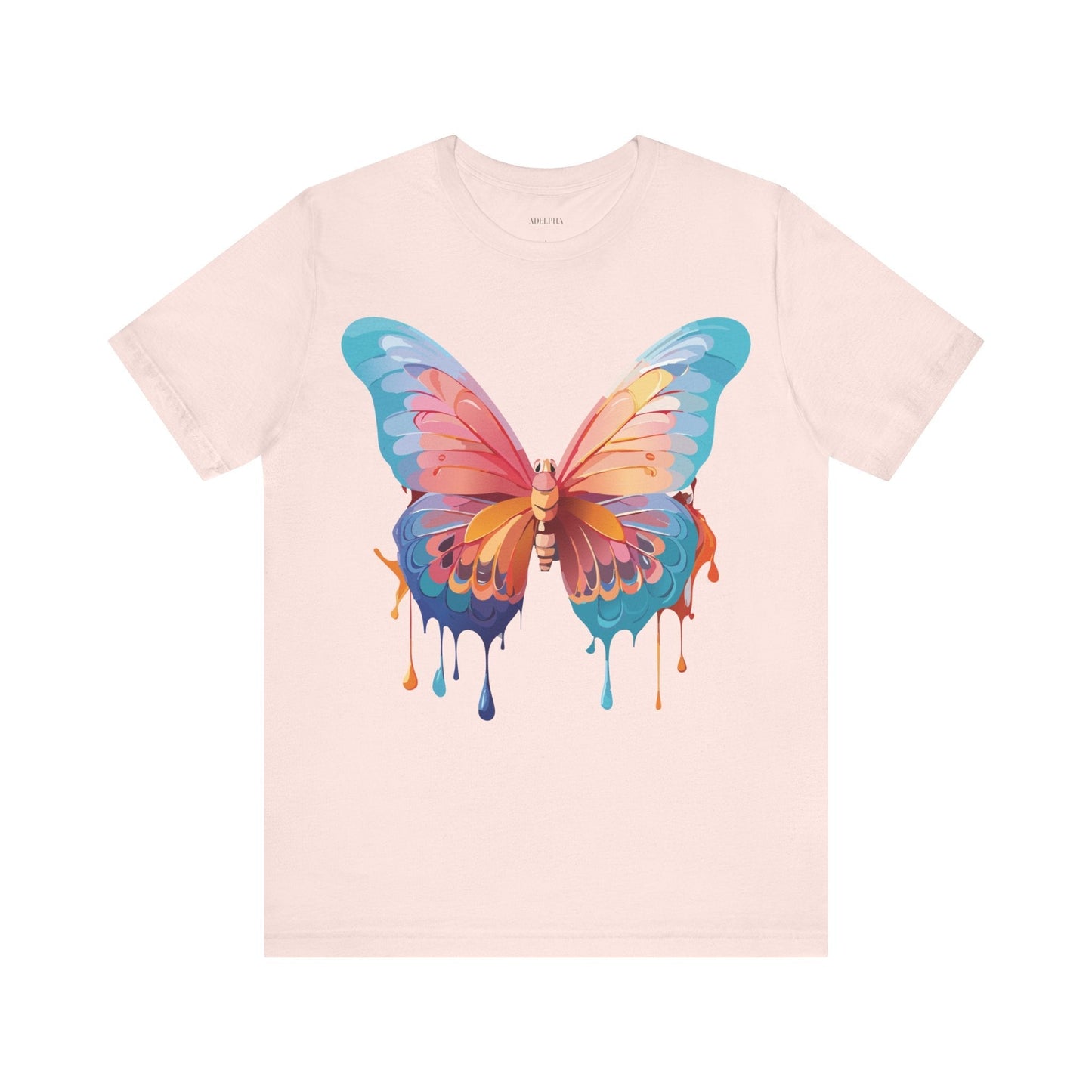 Butterfly Graphic Tee By Adelpha Unisex Short Sleeve Jersey Shirt