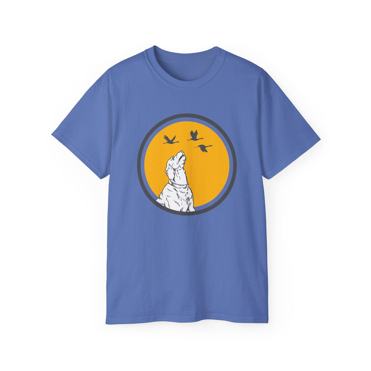 Howling Wolf Moon T-Shirt | Crescent Moon Graphic Tee