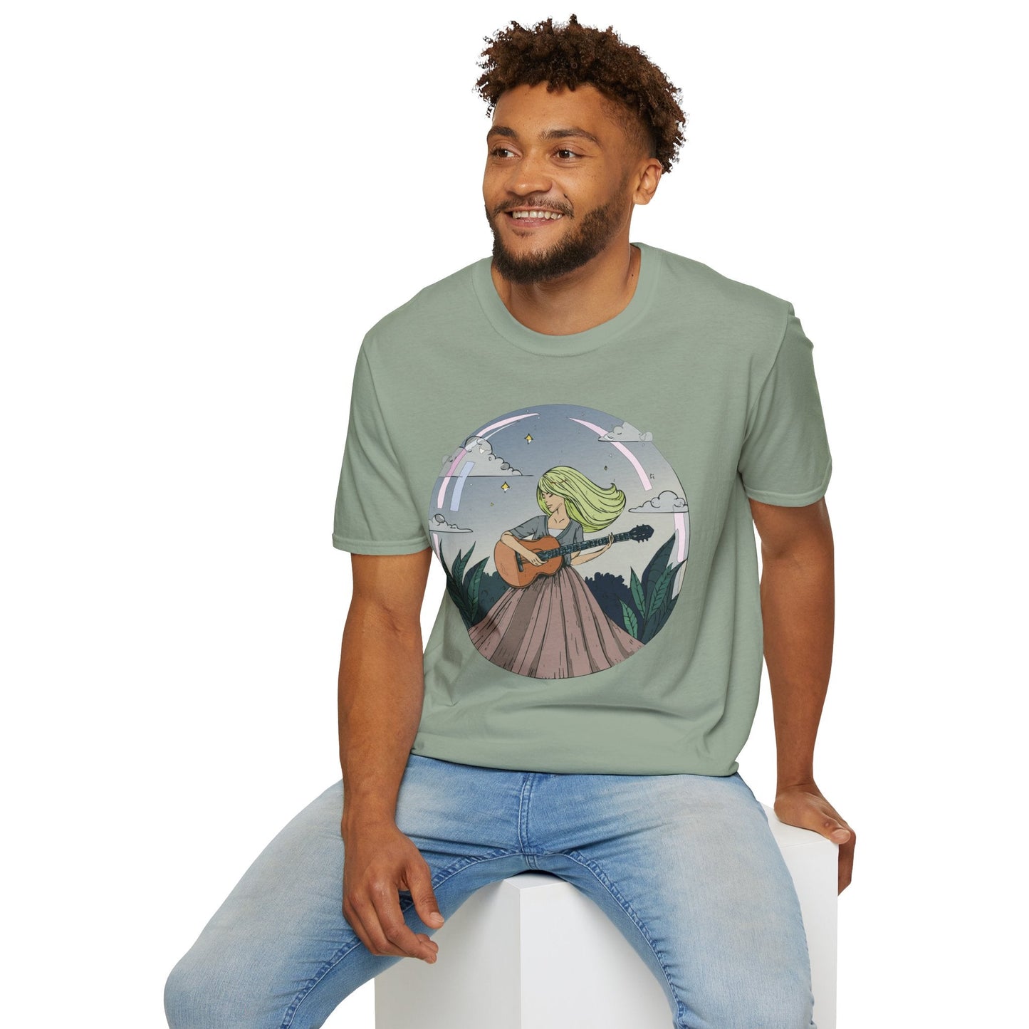 Womens Graphic T Shirt Art Design Softstyle 64000 Gildan Unisex Cotton Tee Premium Comfort