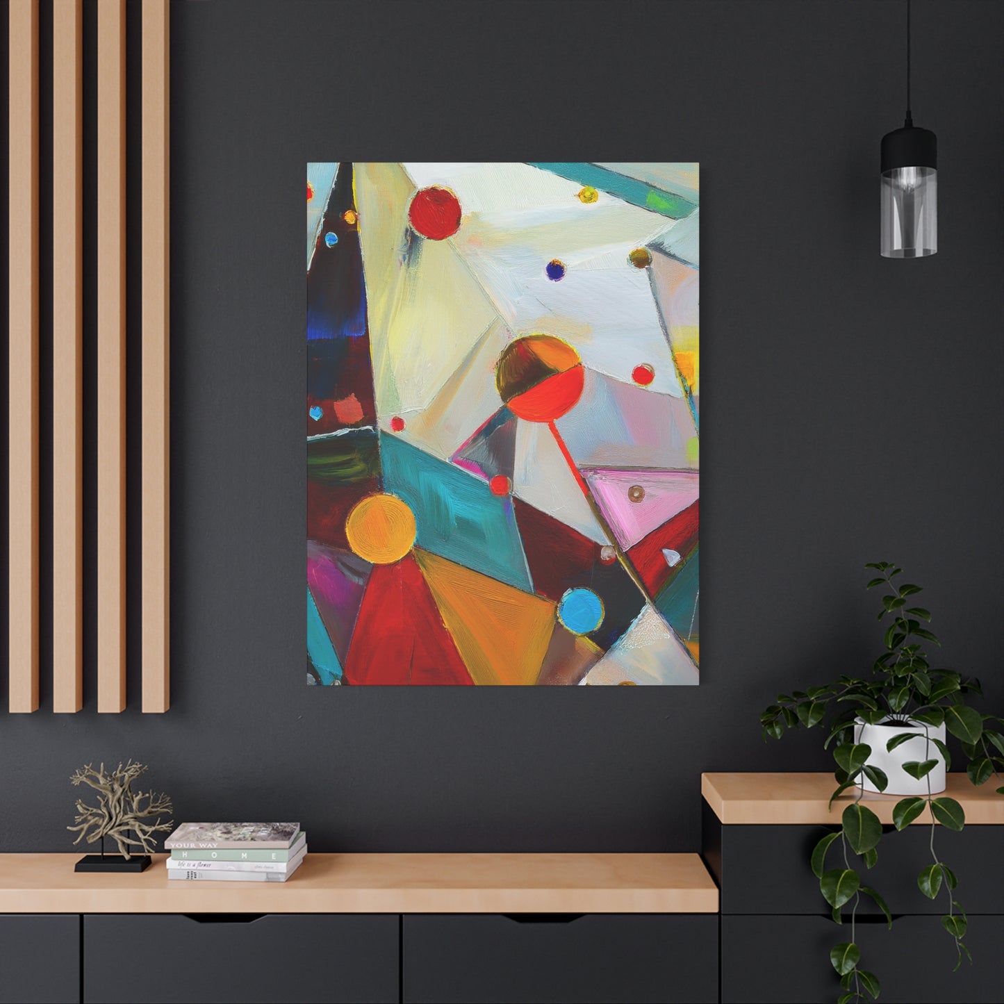 Abstract Oil Painting Print Canvas 20x24,20x30,24x30 24x32,24x36,30x40 32x48,36x48,40x60 Pine-Wood Inner Frame ABS-172