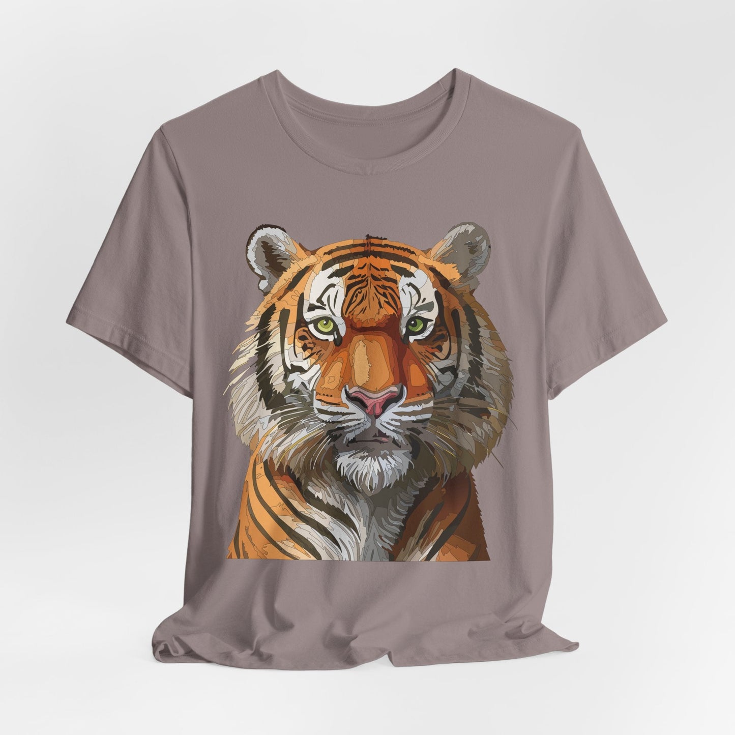 Unisex Animal Art Design Tee Shirt Wild Animals Graphic Tee Softstyle Gildan 64000