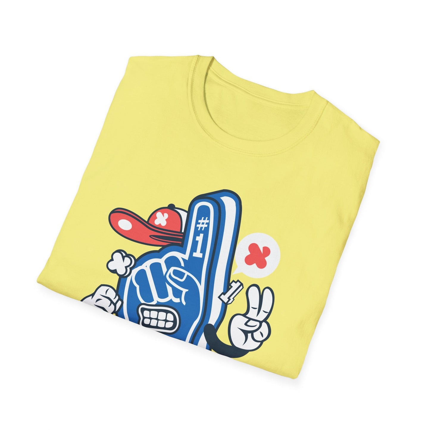 Cartoon T Shirt Animation Tee Unisex Funny Tee Gildan Softstyle 64000 100 Percent Ring Spun Cotton