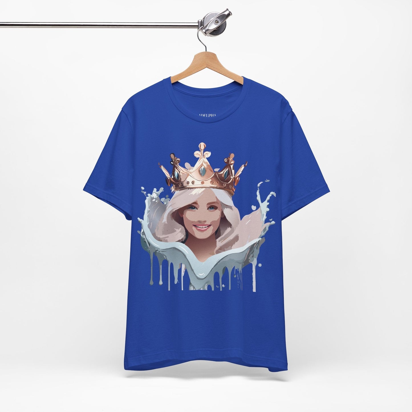 Queen Graphic T Shirt Unisex Vintage Art Tee From Adelpha With Original Artwork Details