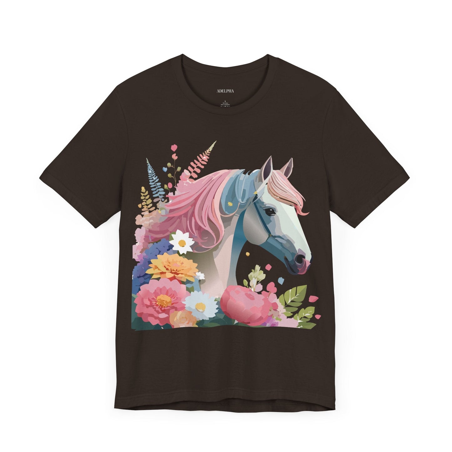 Horse Graphic Unisex 100 Cotton Vintage Animal Art T-Shirt 3