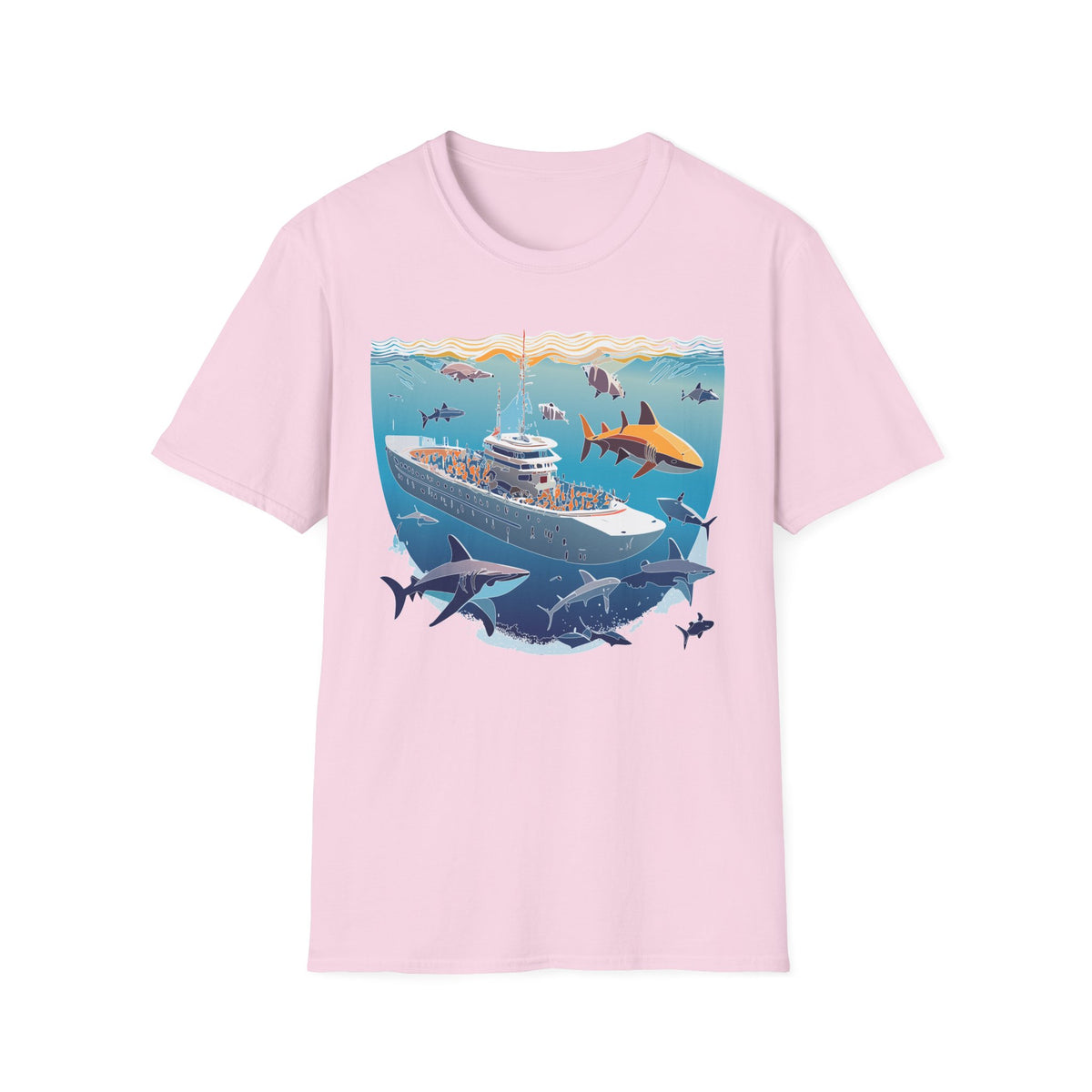 Ocean U boat Graphic Tee Gildan Unisex 100 Cotton Tee Shirt c29