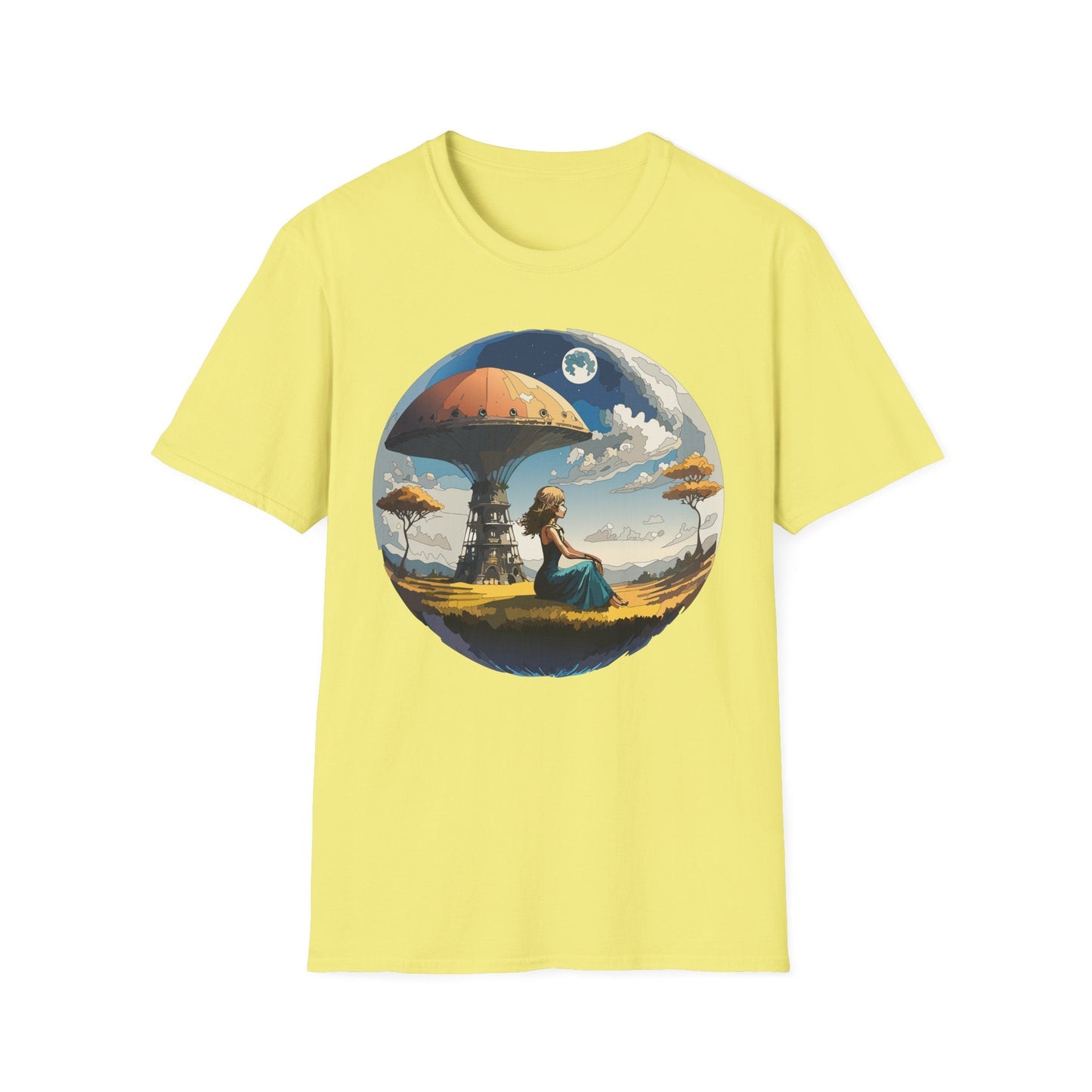 Womens Graphic T Shirts Art Design Shirt Softstyle Short Sleeve Cotton Tee Premium Quality