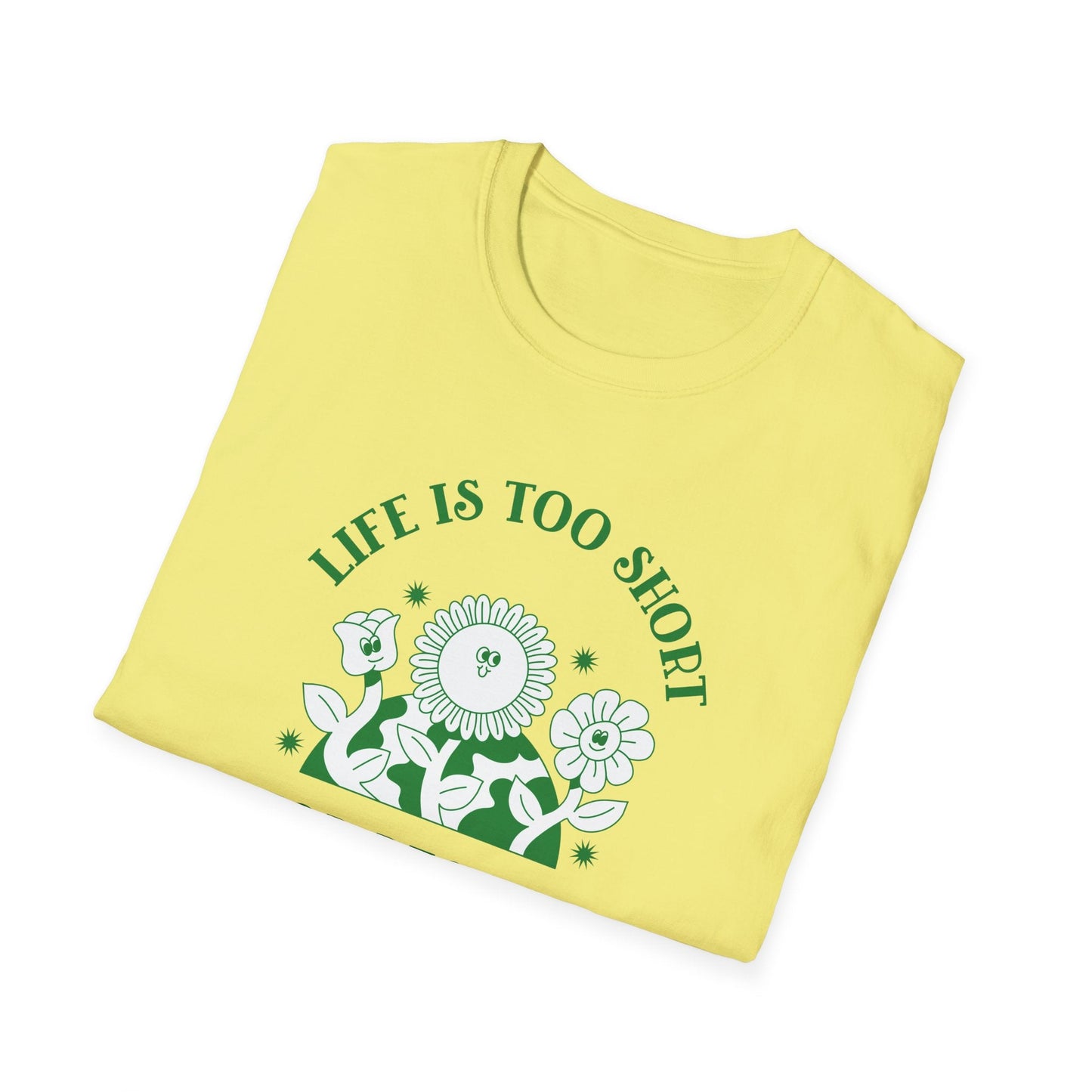 Positive Slogan T Shirts With Positive Words Tee Shirt Good Quotes Unisex Gildan Softstyle 64000 100 Percent Cotton