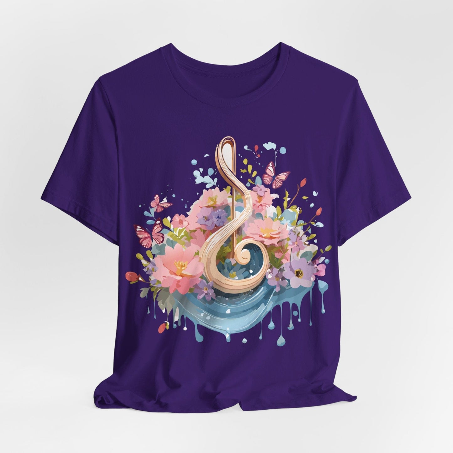 Music T Shirt Unisex Graphic Tee By Adelpha With Vintage Inspired Artwork And Premium Comfort