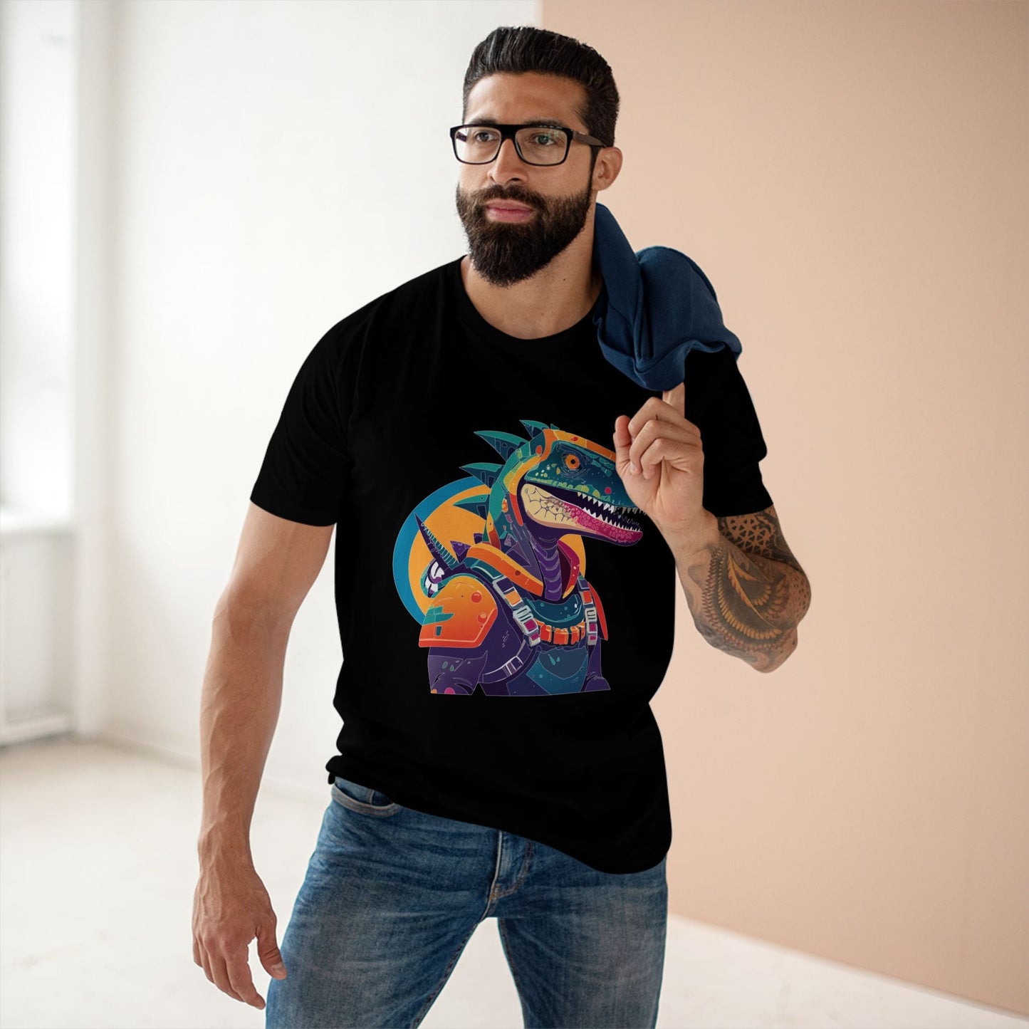 Aliens Graphic Unisex 100 Cotton Staple Tee 53