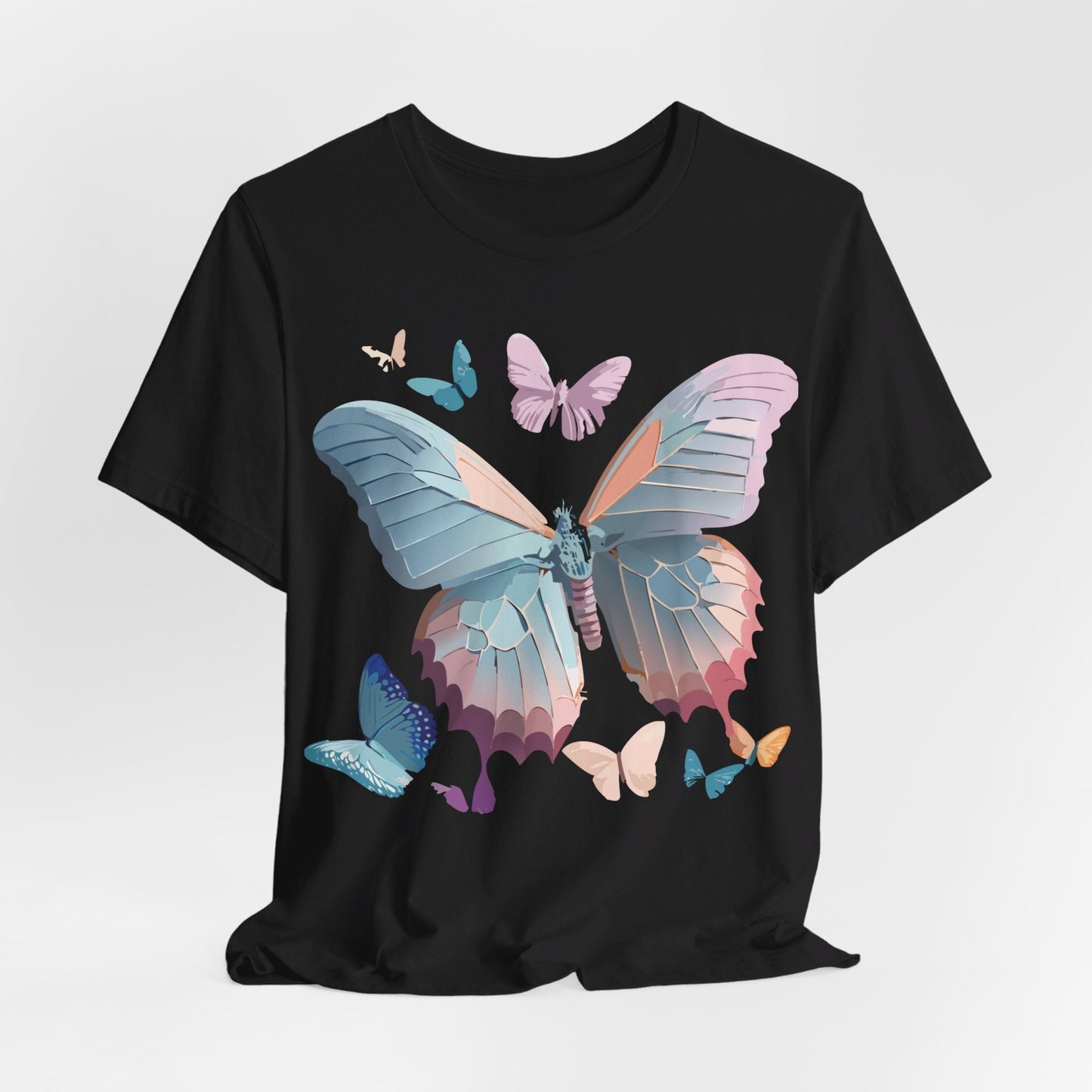 Adelpha Butterfly Graphic Tee Unisex Short Sleeve Vintage Art Design