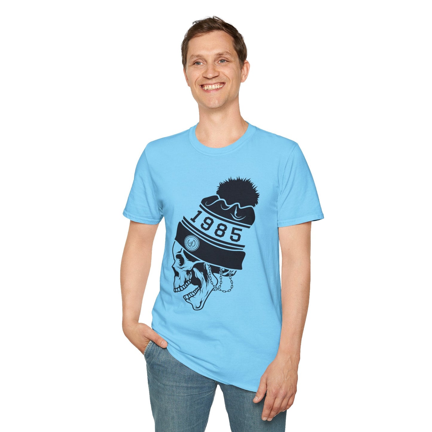 Cartoon Animation T Shirt Unisex Gildan Softstyle 64000 Tee With Art Design Funny Graphic