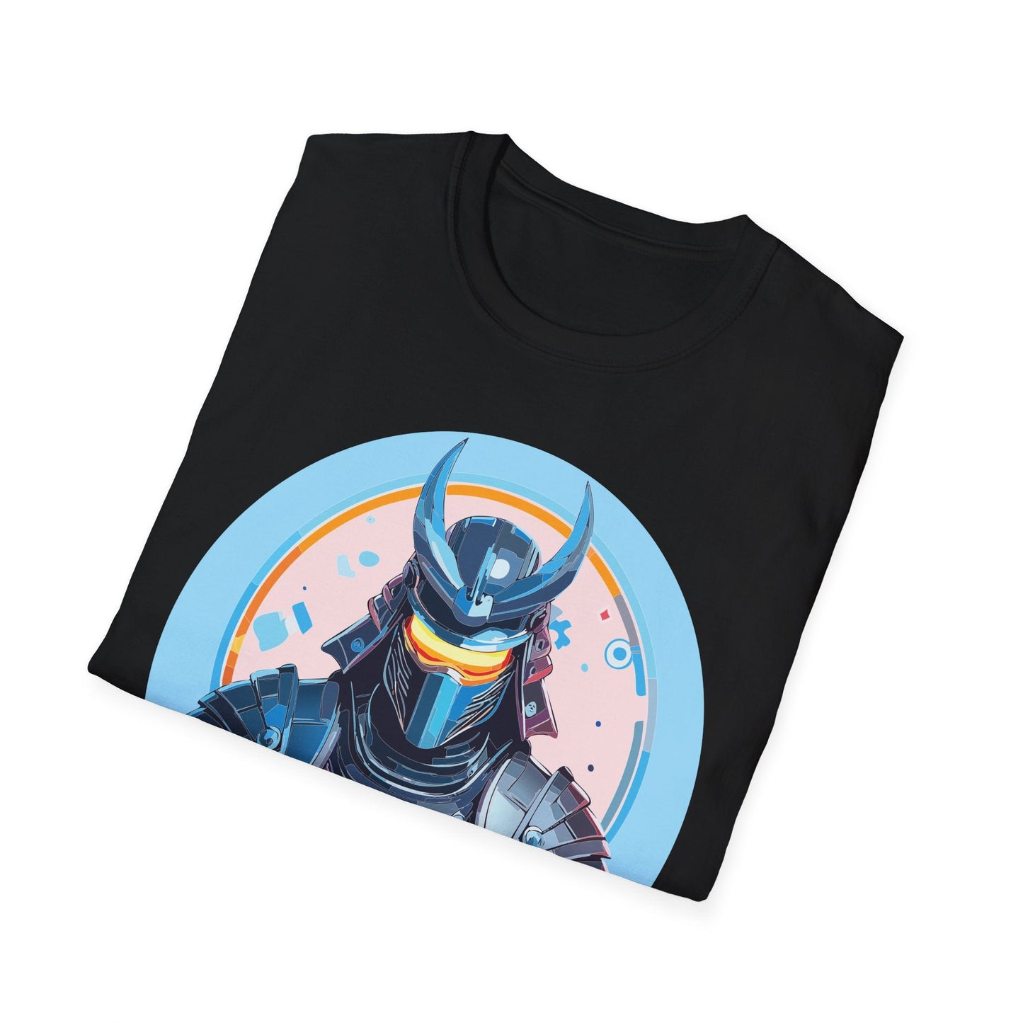 Samurai T Shirt Unisex Softstyle 64000 Tee Lightweight Comfortable 100 Percent Ring Spun Cotton