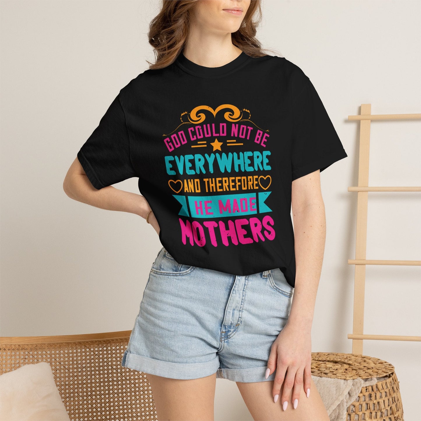 Mom T-shirt Mother Day Mama Tee Unisex Comfort Colors Garment-Dyed Cotton h70