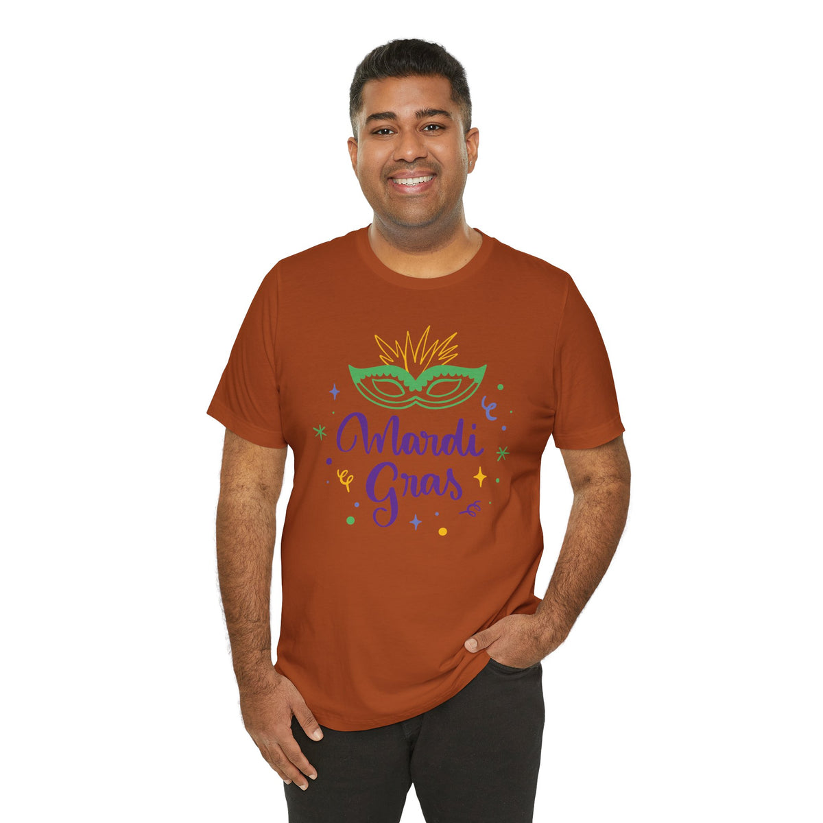 Camiseta unisex de algodón para carnaval