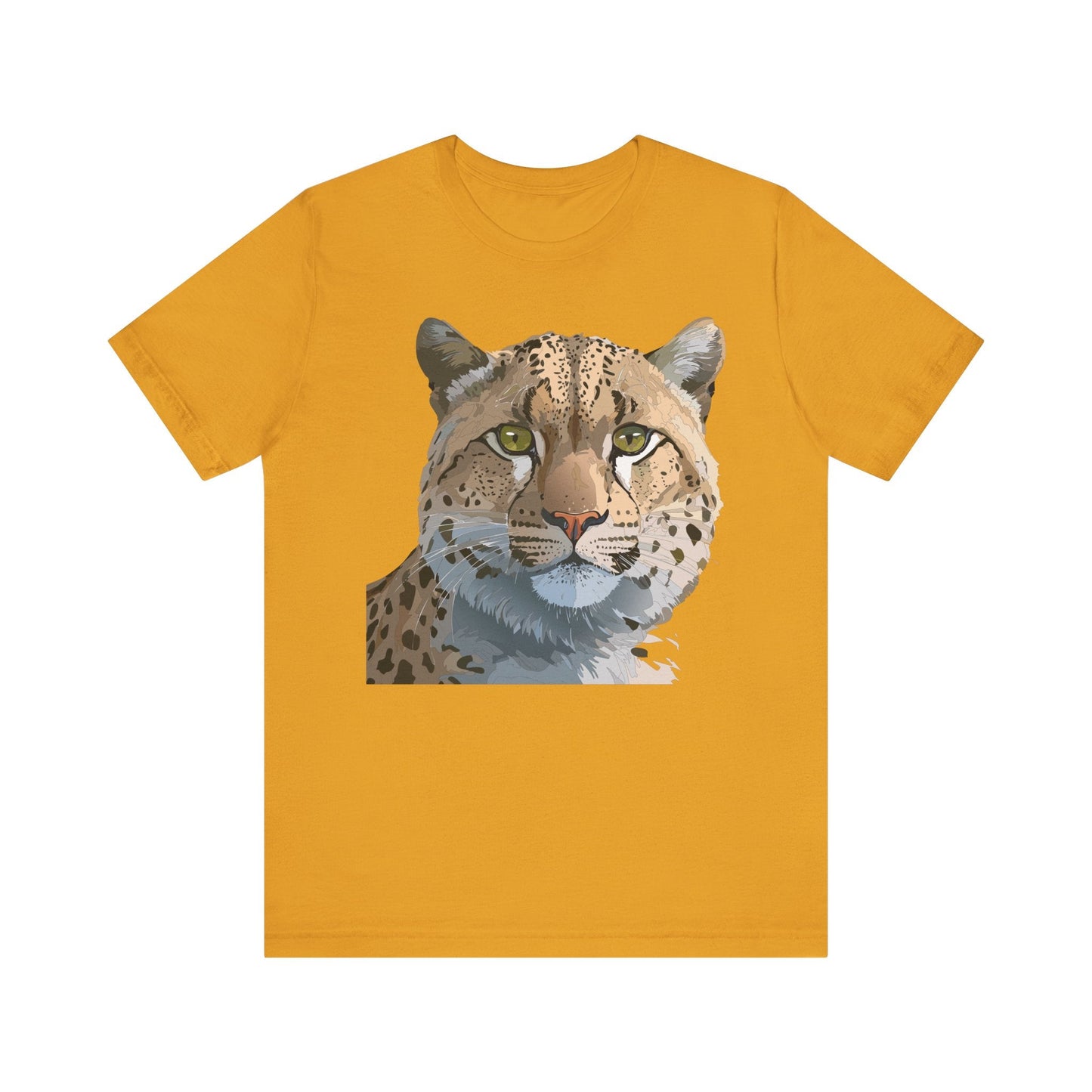 Unisex Animal Shirt With Animals Art Design Tee Short Sleeve Wildlife Print Tee Shirt