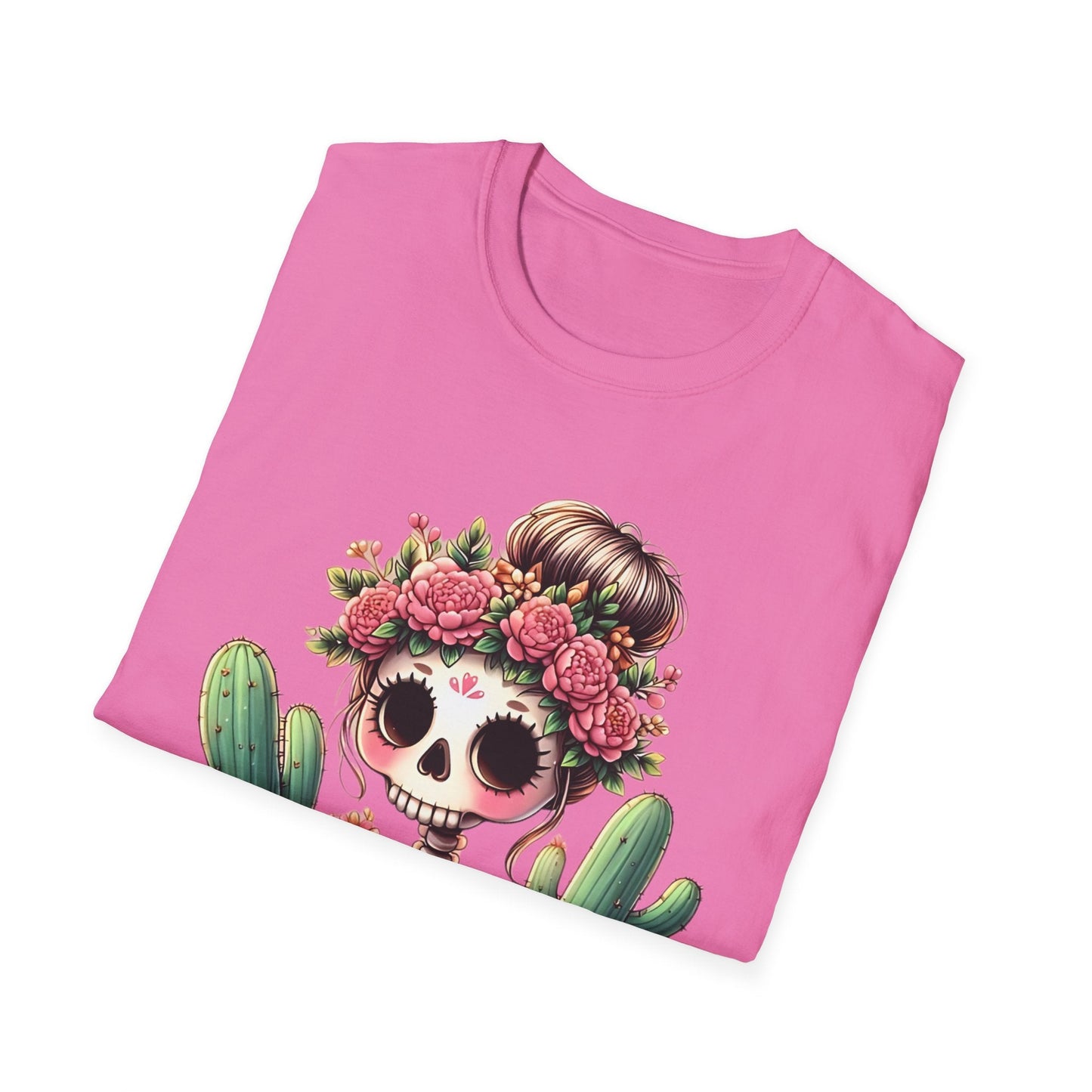 Skull Graphic Unisex Cotton T-shirt with Skeleton Artwork Design 15