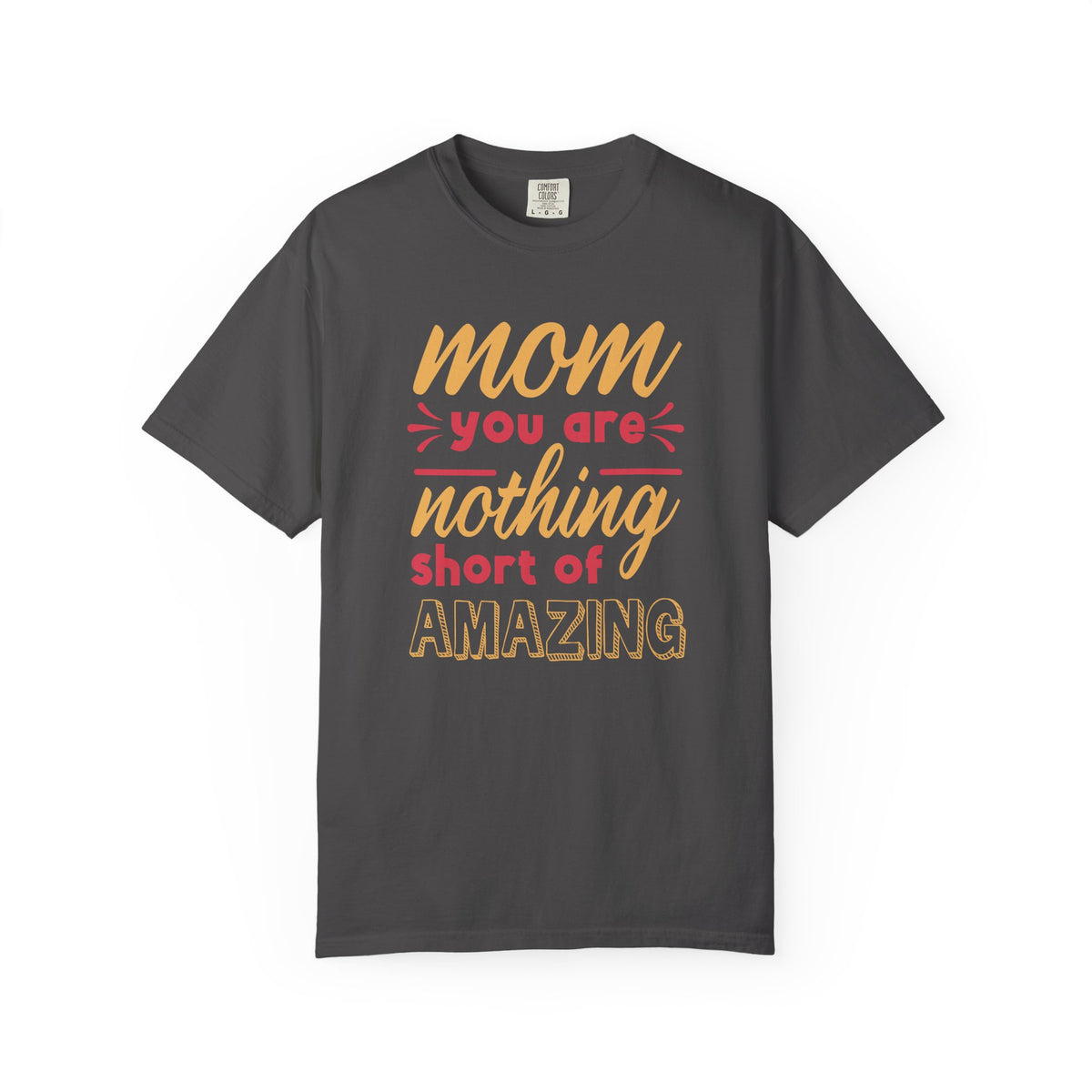 Mom T-shirt Mother's Day Mama Tee Unisex Comfort Colors Garment-Dyed Cotton h21