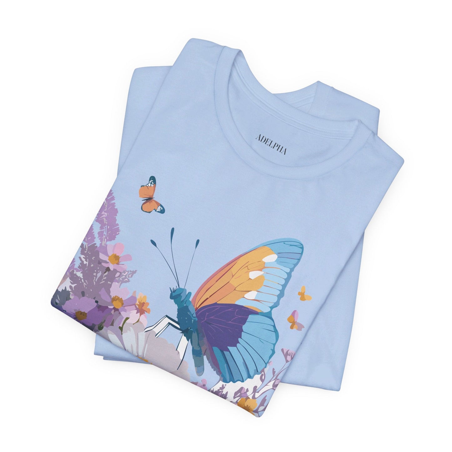 Butterfly Graphic Tee From Adelpha Art Design Unisex Jersey Short Sleeve Shirt