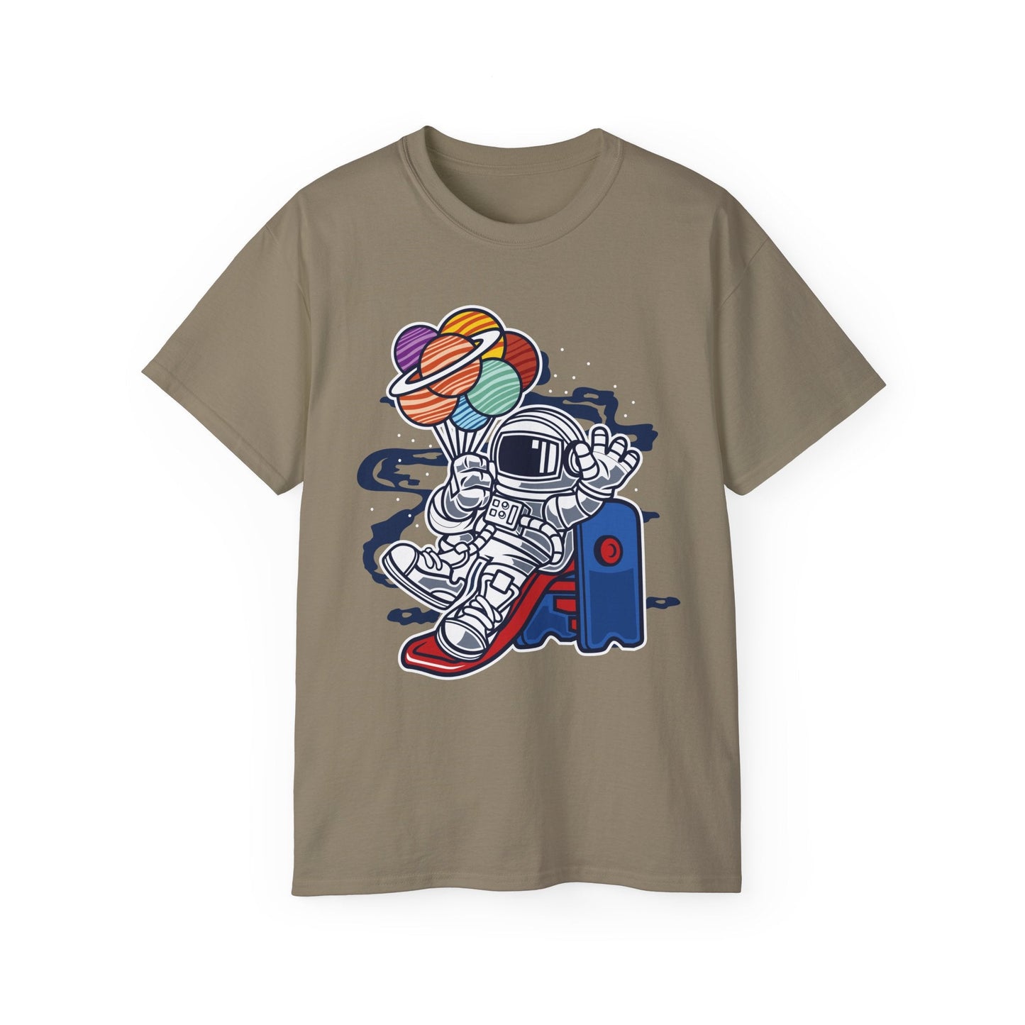 Astronaut Graphic Unisex 100 Cotton Tee 5
