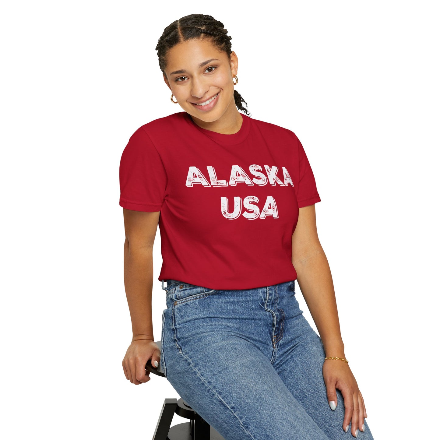 Alaska USA Graphic Unisex 100 Cotton T-Shirt c3