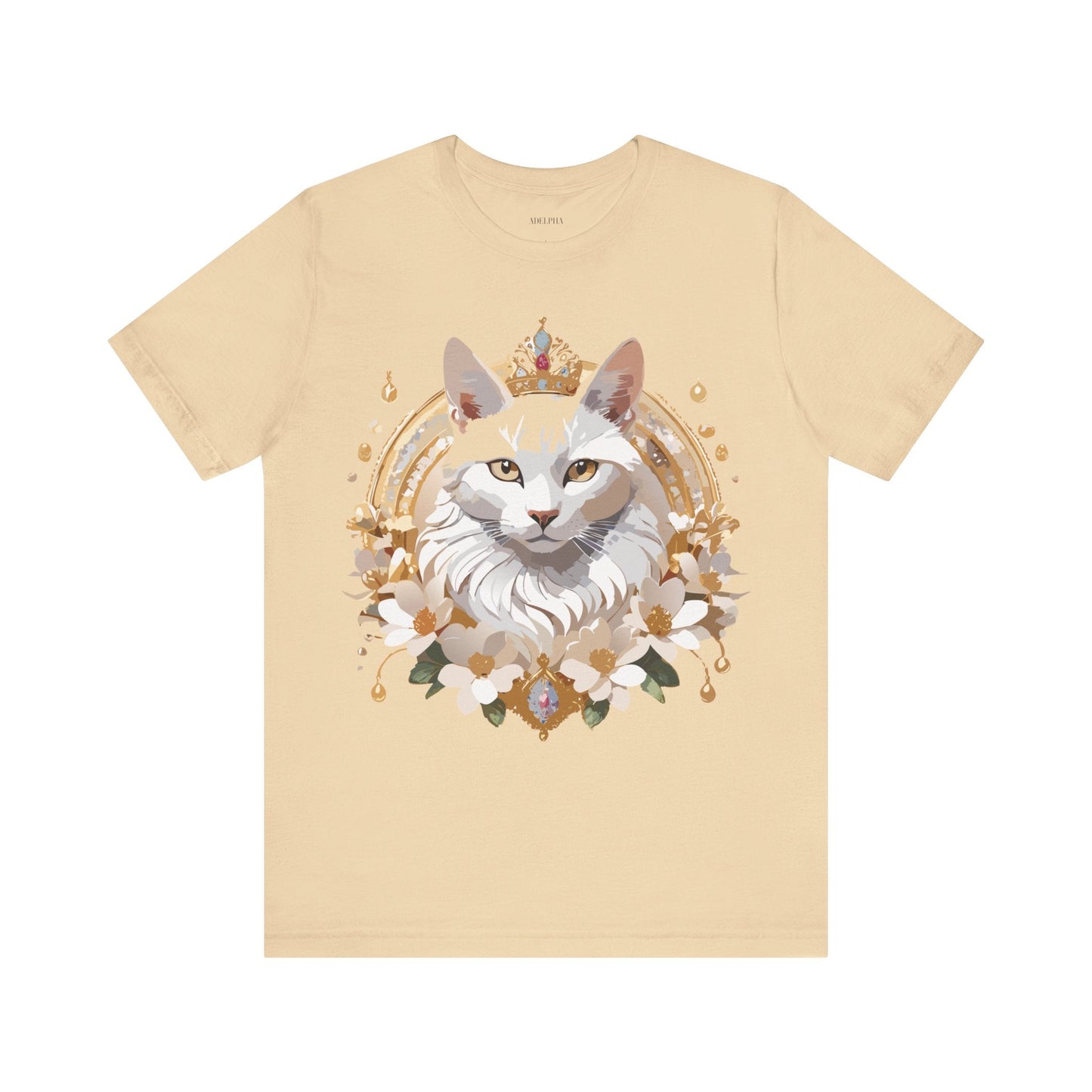 Medallion Graphic Unisex 100 Cotton Vintage Animal Medal Artwork Tee 21
